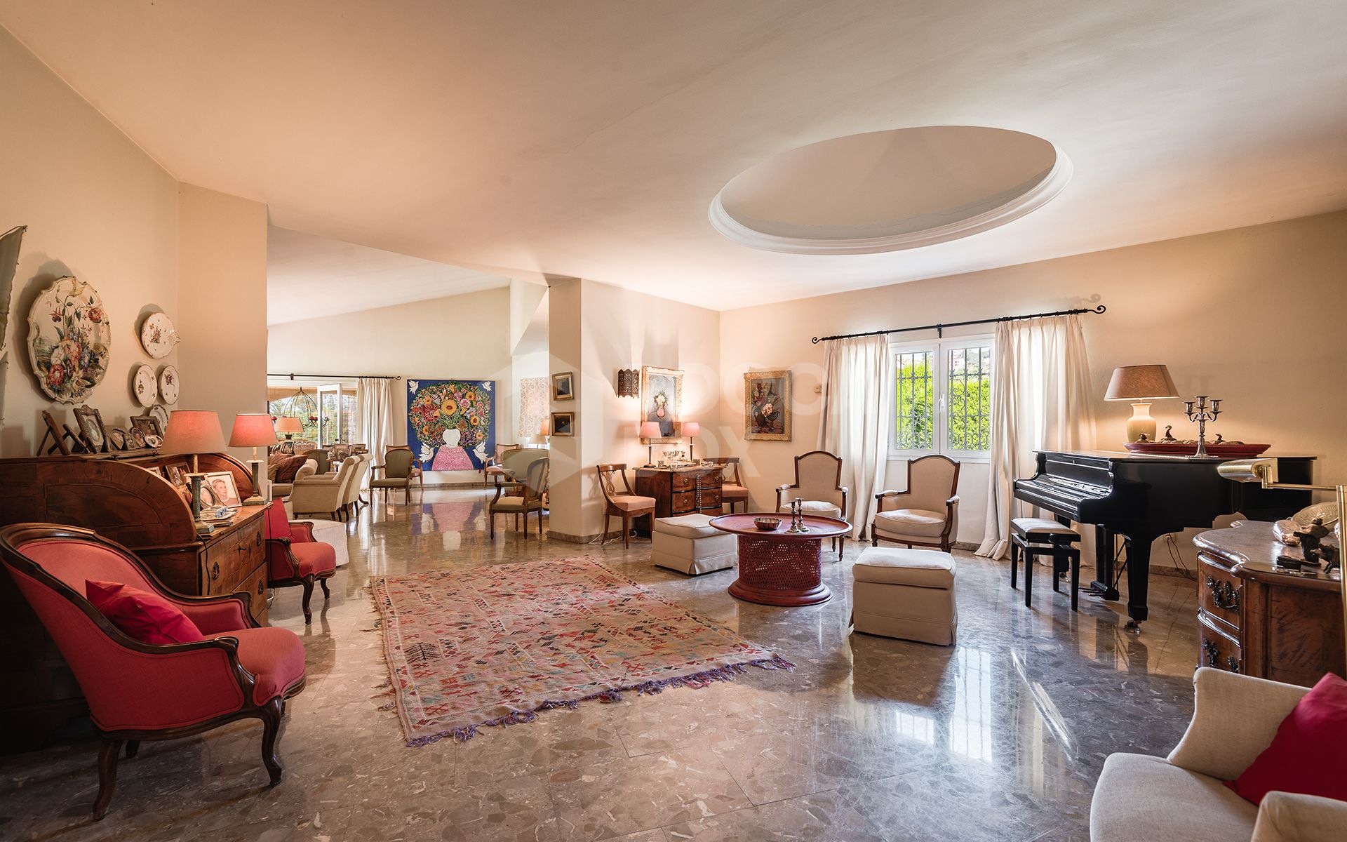 Elegant Andalusian Villa with Sea Views and Expansion Potential in Fuente del Espanto