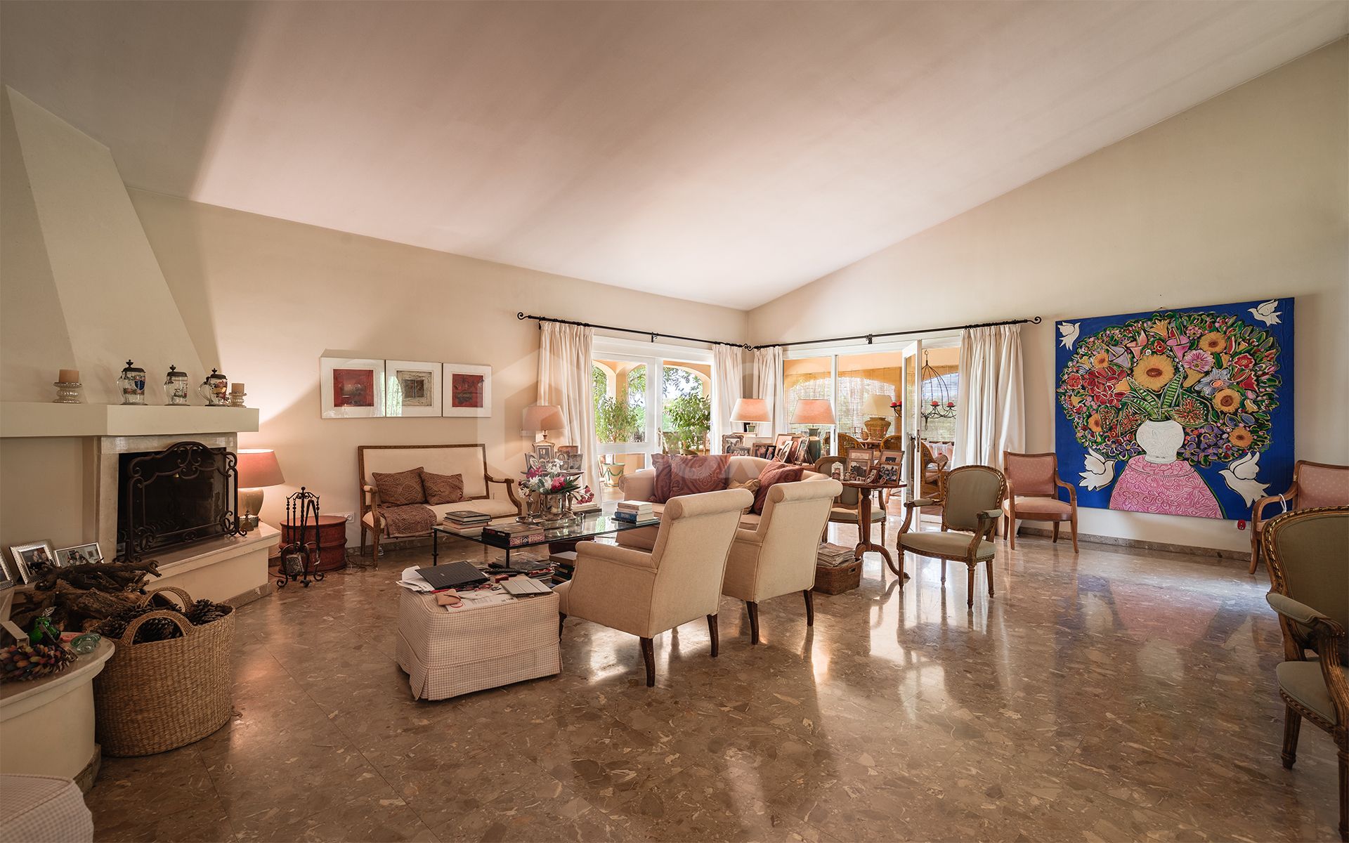 Elegant Andalusian Villa with Sea Views and Expansion Potential in Fuente del Espanto