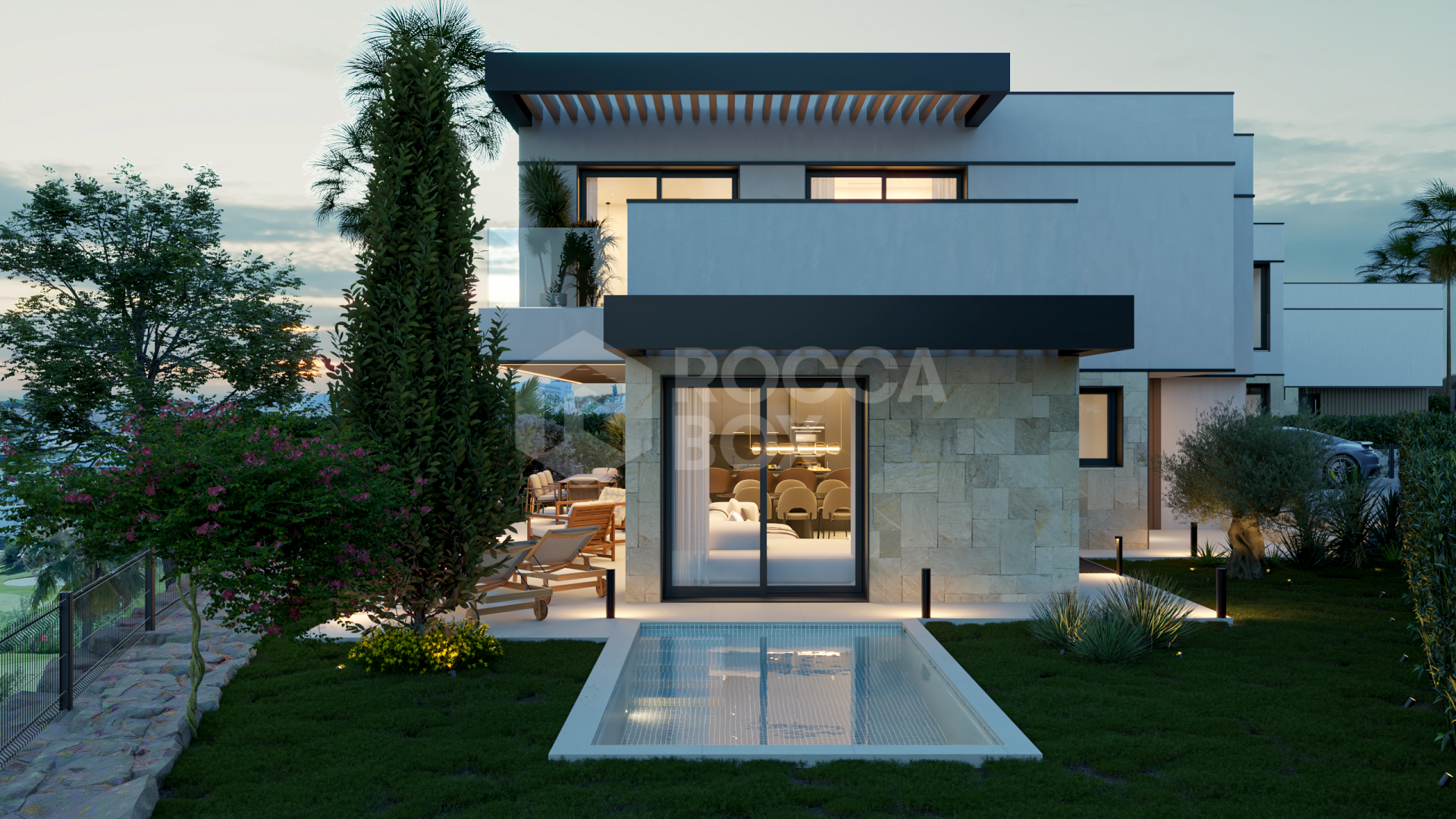 Modern off-plan villa next to El Campanario golf course, on the New Golden Mile
