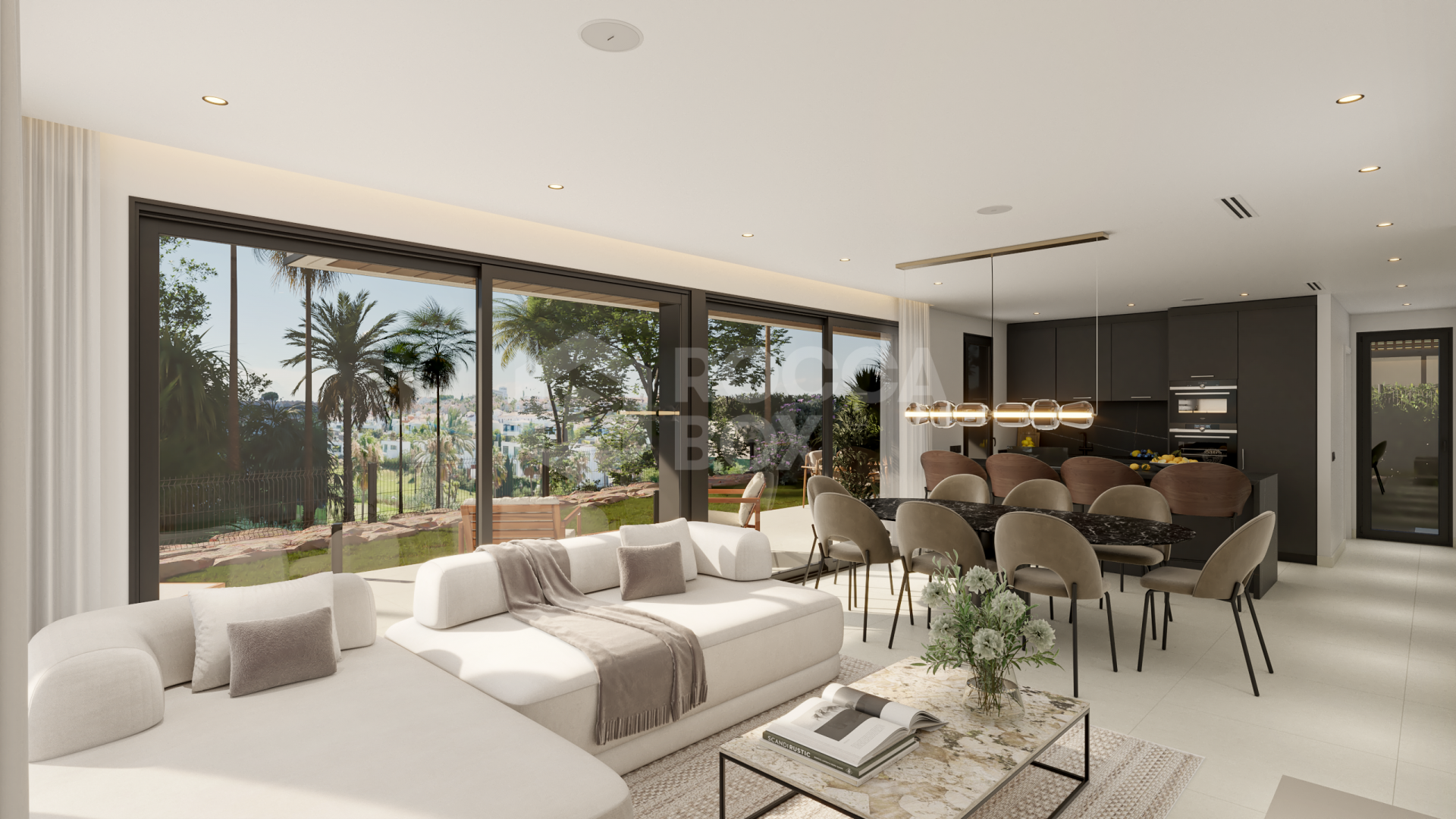 Modern off-plan villa next to El Campanario golf course, on the New Golden Mile