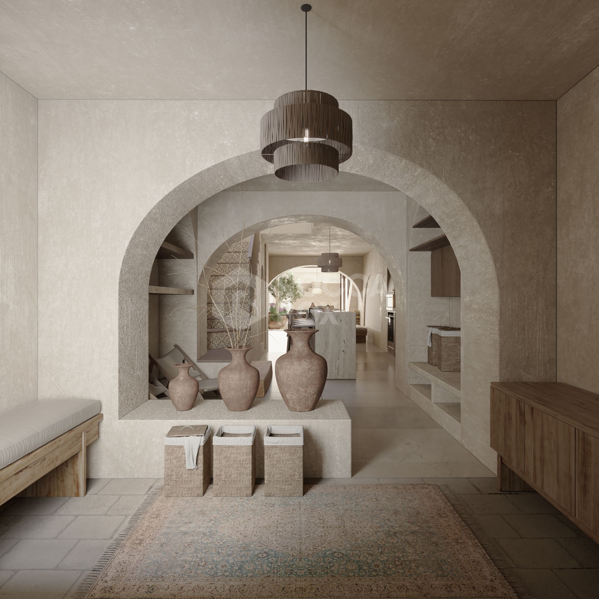 Property with Project and License Approved at the Golden Triangle of Estepona