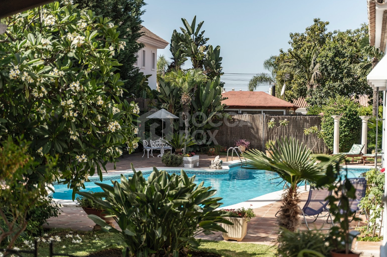 Colonial style villa in the area of San Pedro beach.