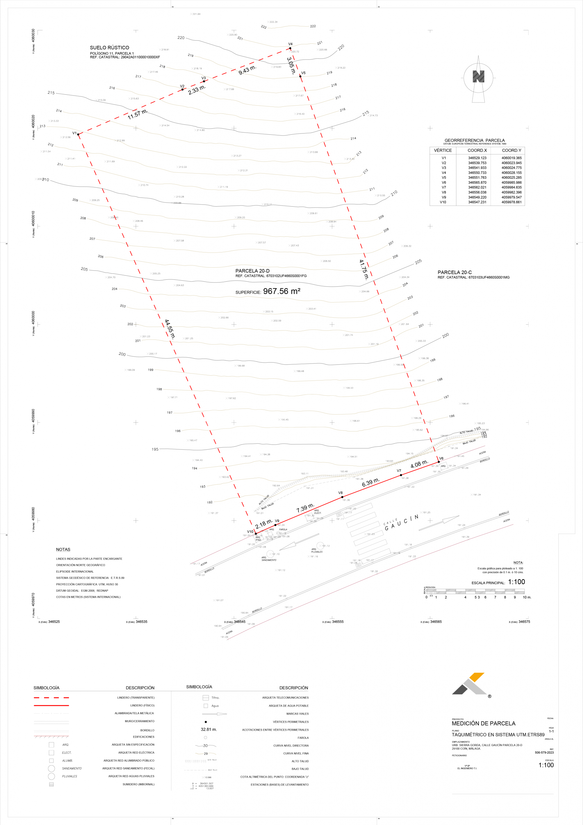 Urban plot for a single-family home in Sierra Gorda Coín (Malaga).