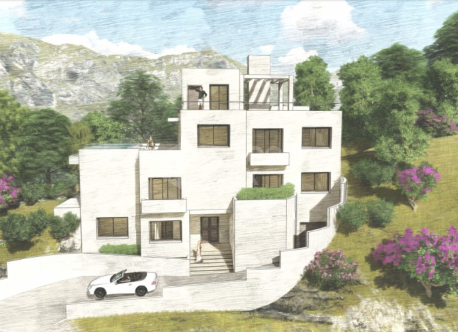 Unique plot on the 17th hole of the golf course – Benahavís, Malaga