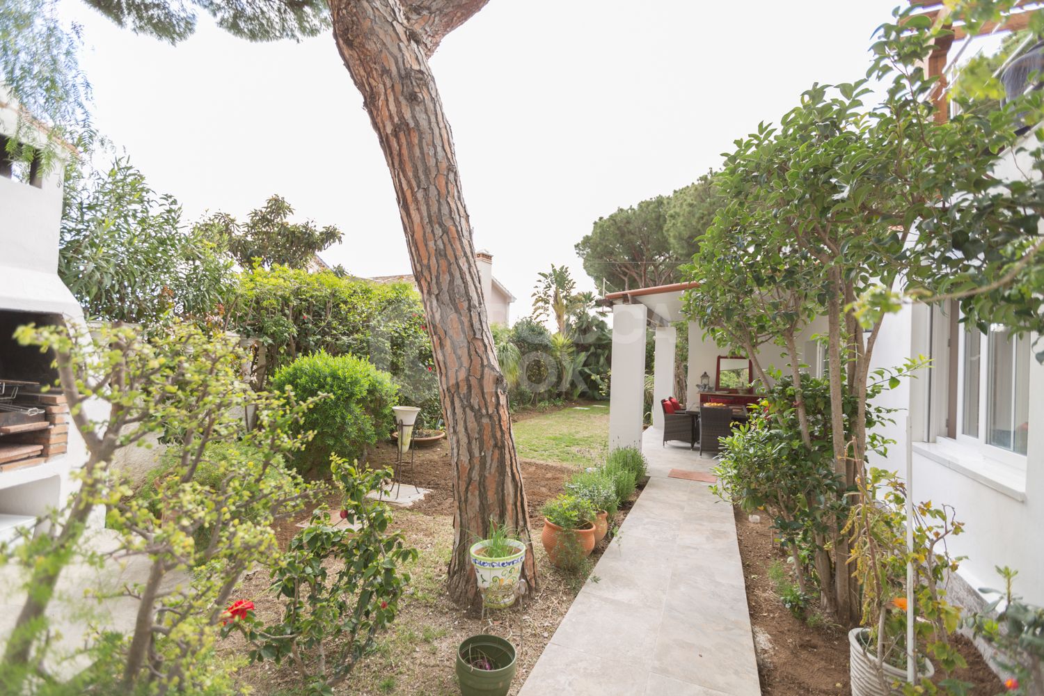 A pine and sea retreat in Las Chapas, Marbella