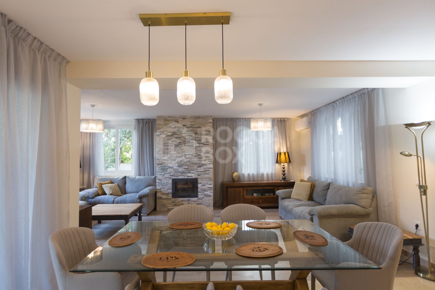 A pine and sea retreat in Las Chapas, Marbella