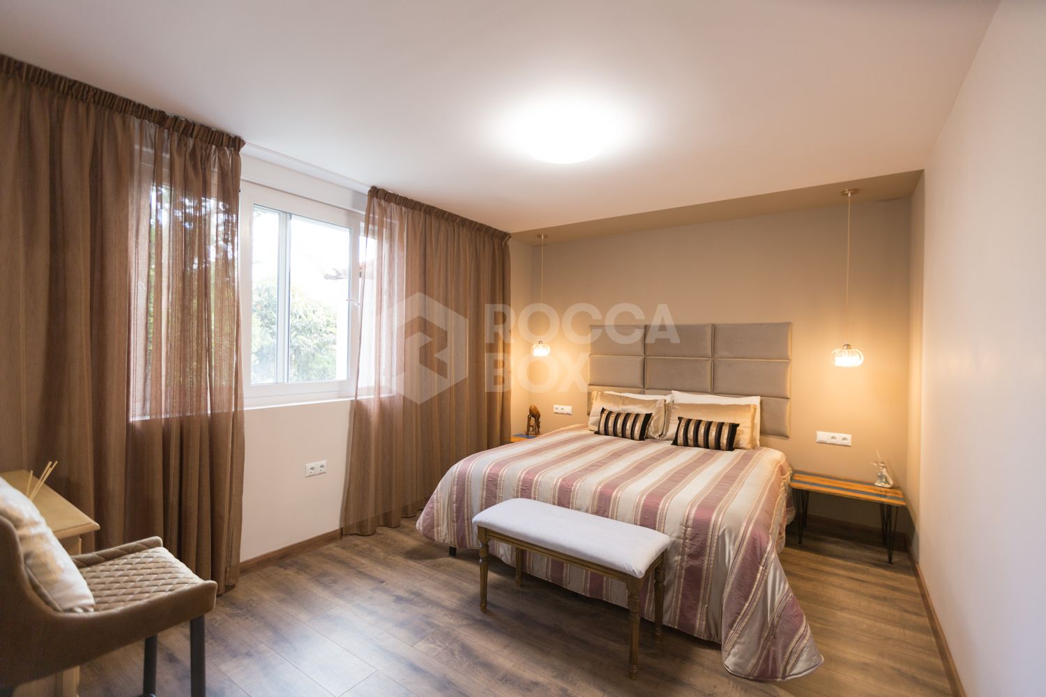 A pine and sea retreat in Las Chapas, Marbella