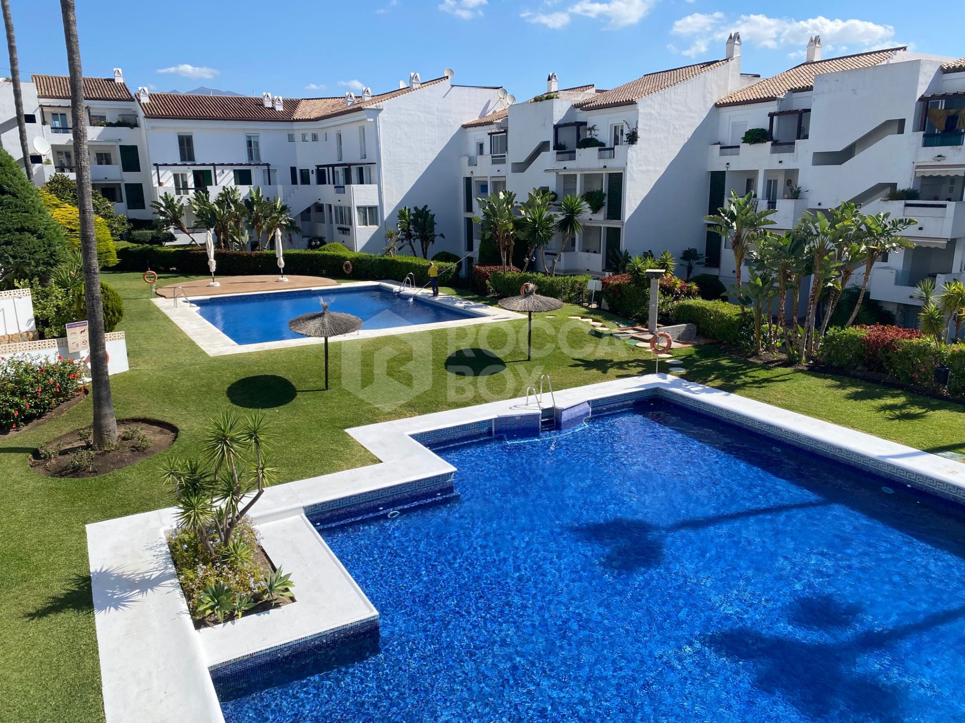 Duplex apartment (ground and first floor) for sale in Bell Air, Estepona