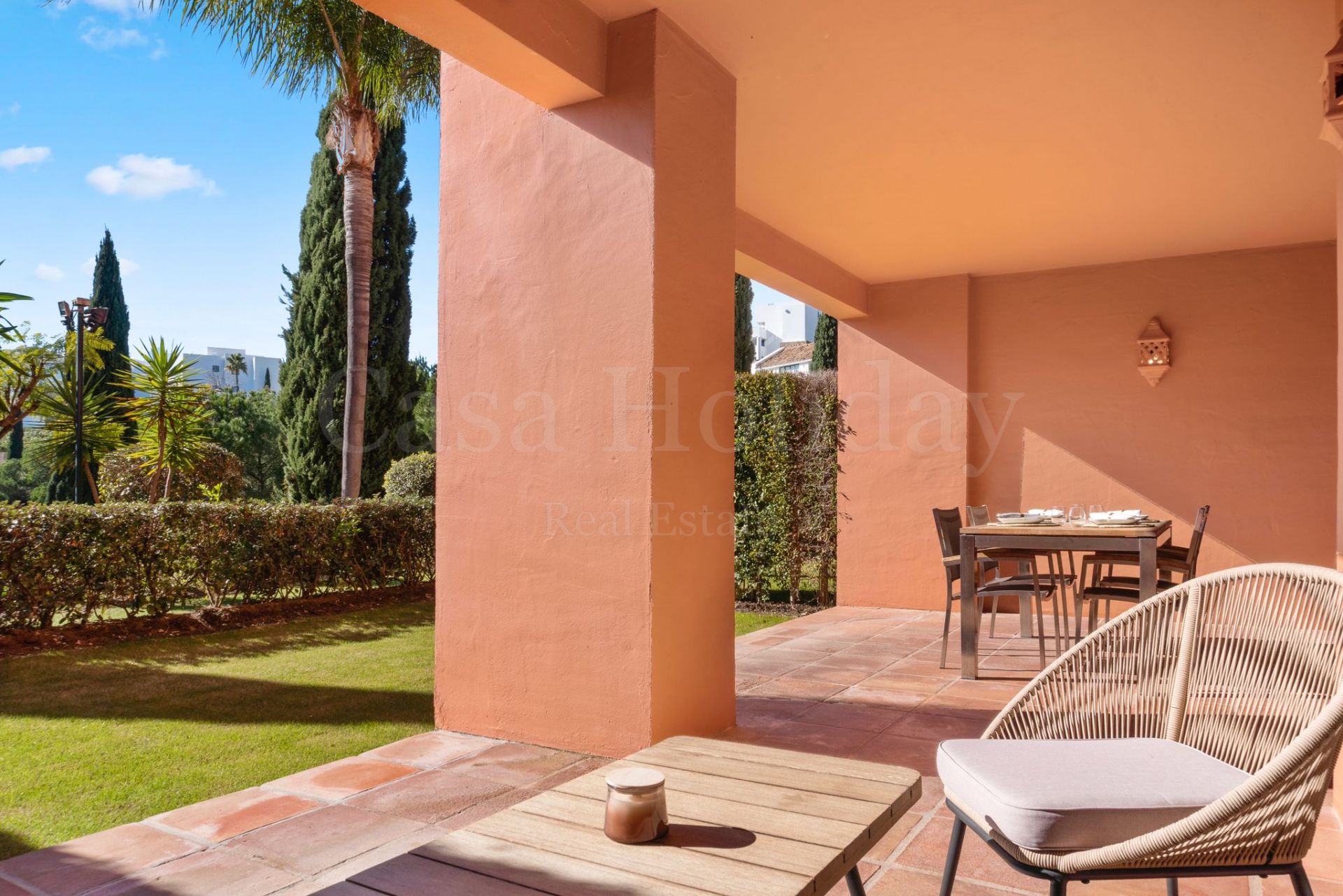 Apartamento Planta Baja en Royal Flamingos, Benahavis