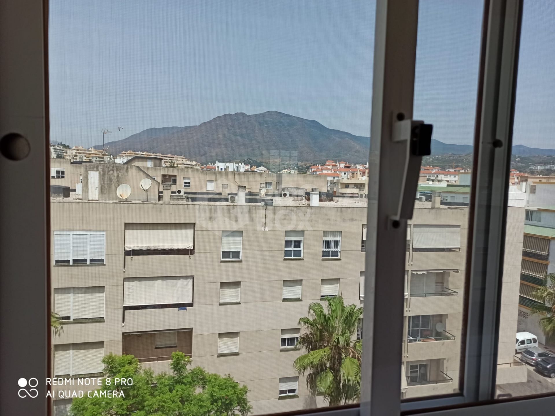 A top floor apartment in a quiet are close to the port