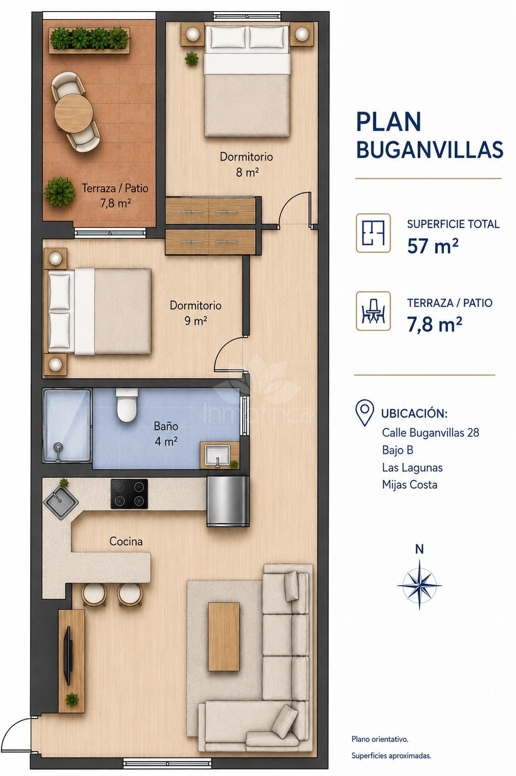 Ground Floor Apartment in Las Lagunas, Mijas Costa