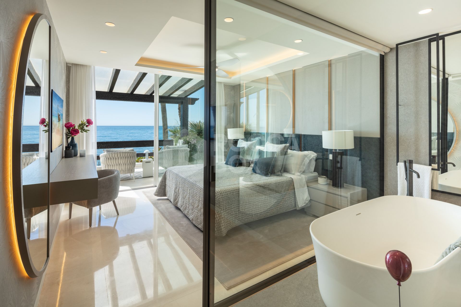 Penthouse One- the Ultimate One-of-a-Kind Frontline Beach Property in Marbella's Puente Romano