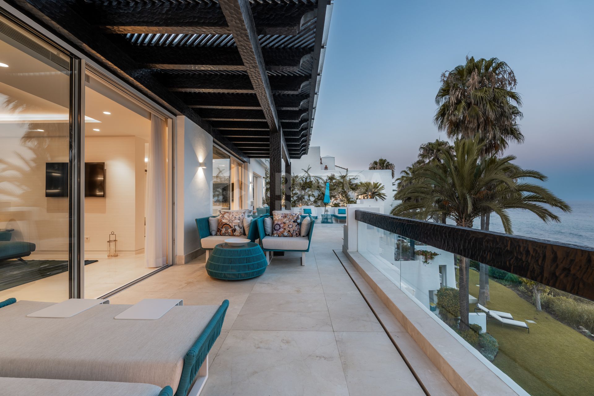 Penthouse One- the Ultimate One-of-a-Kind Frontline Beach Property in Marbella's Puente Romano