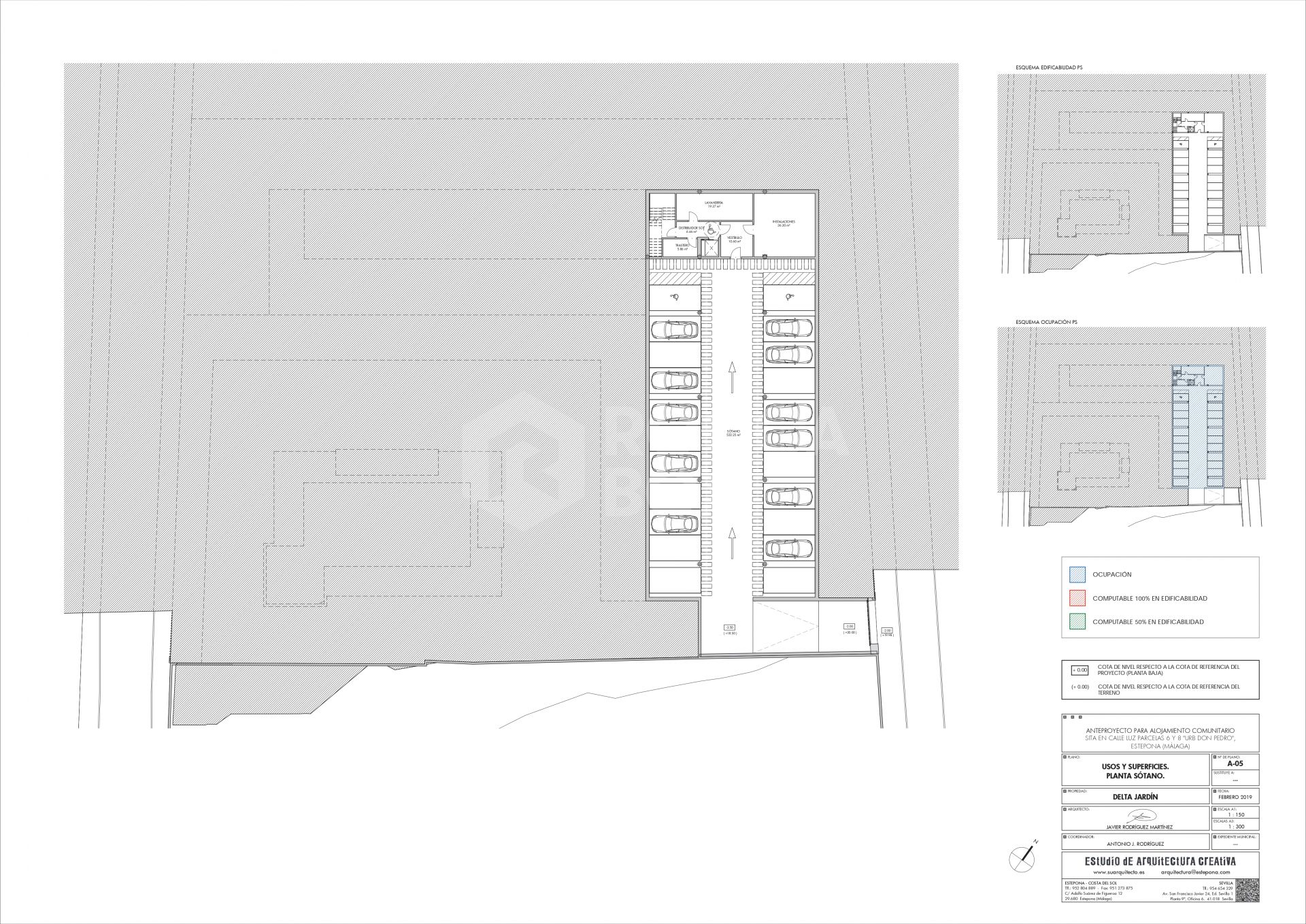 UNIQUE Plot for apartment hotel or 3 villas just in 500 meters from the sea.