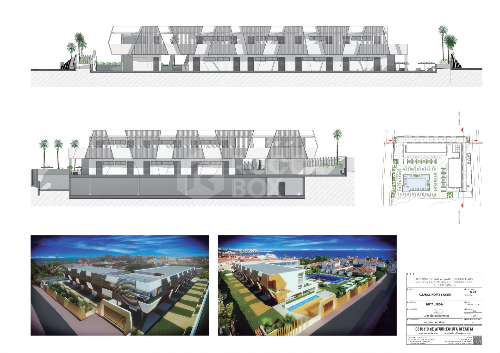 UNIQUE Plot for apartment hotel or 3 villas just in 500 meters from the sea.