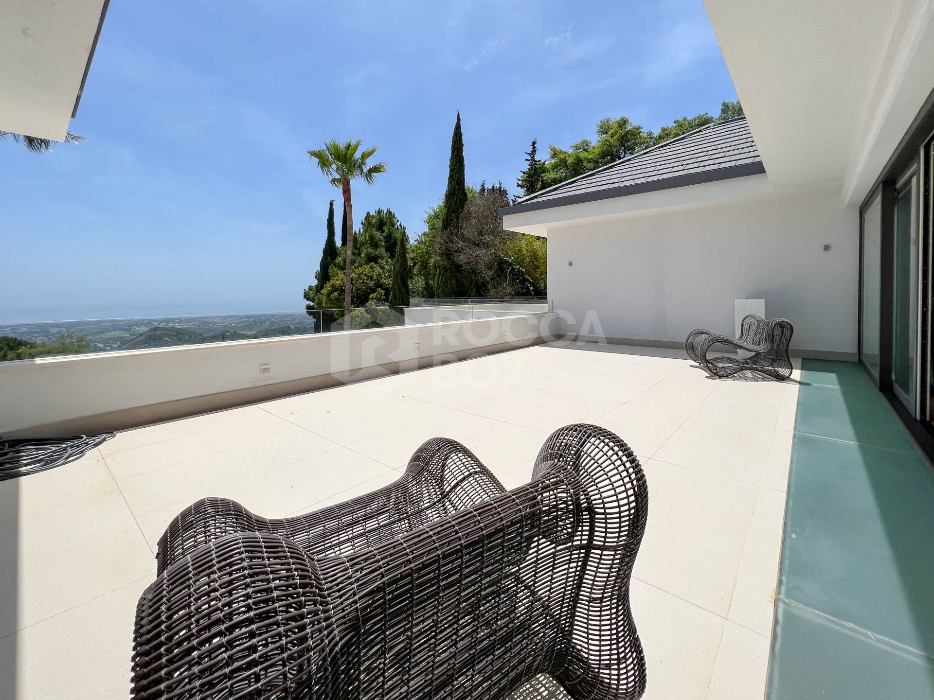 Fantastic modern villa with amazing panoramic sea views in La Zagaleta