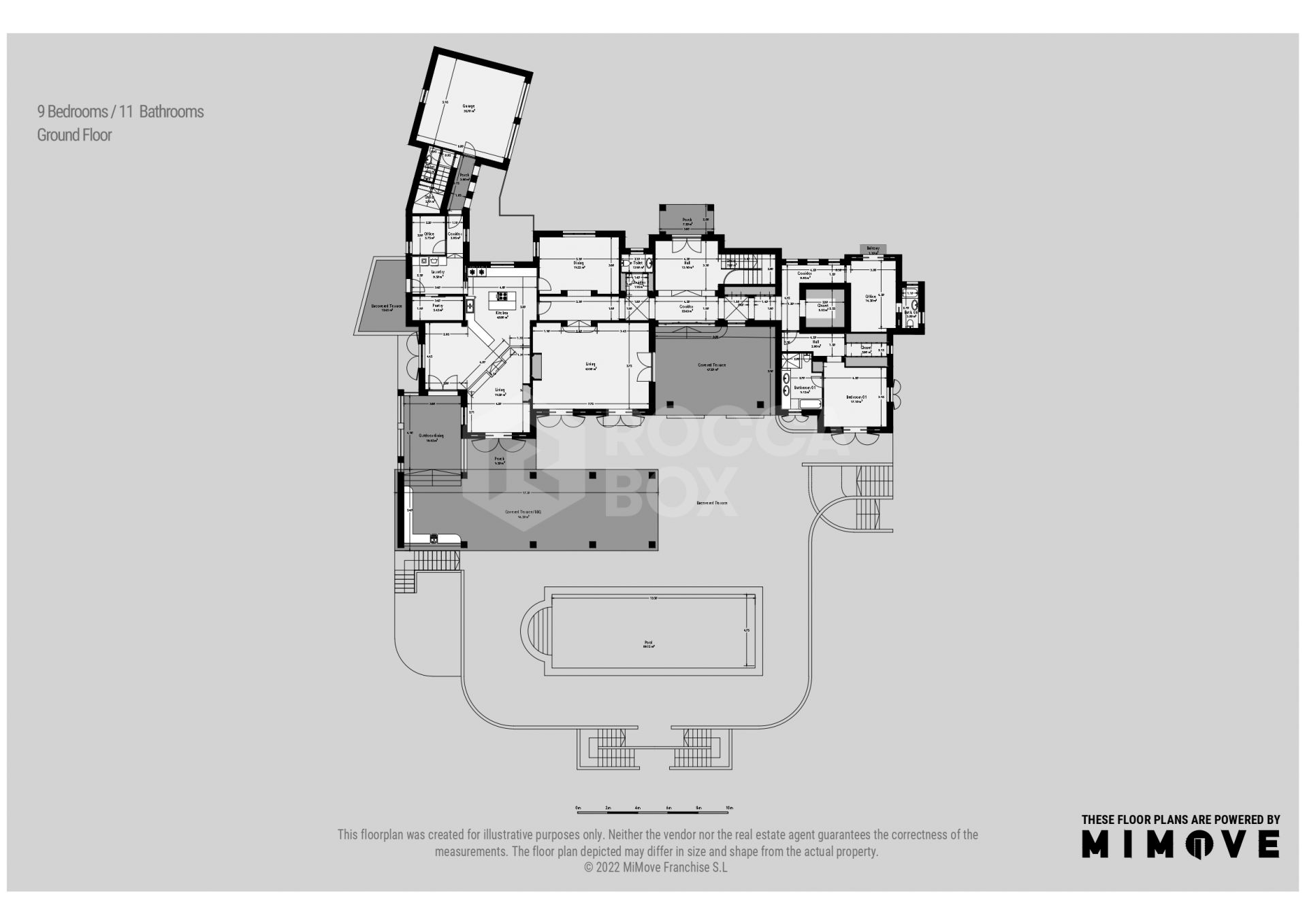 Spacious 9-Bedroom Villa with Panoramic Views in Sotogrande Alto