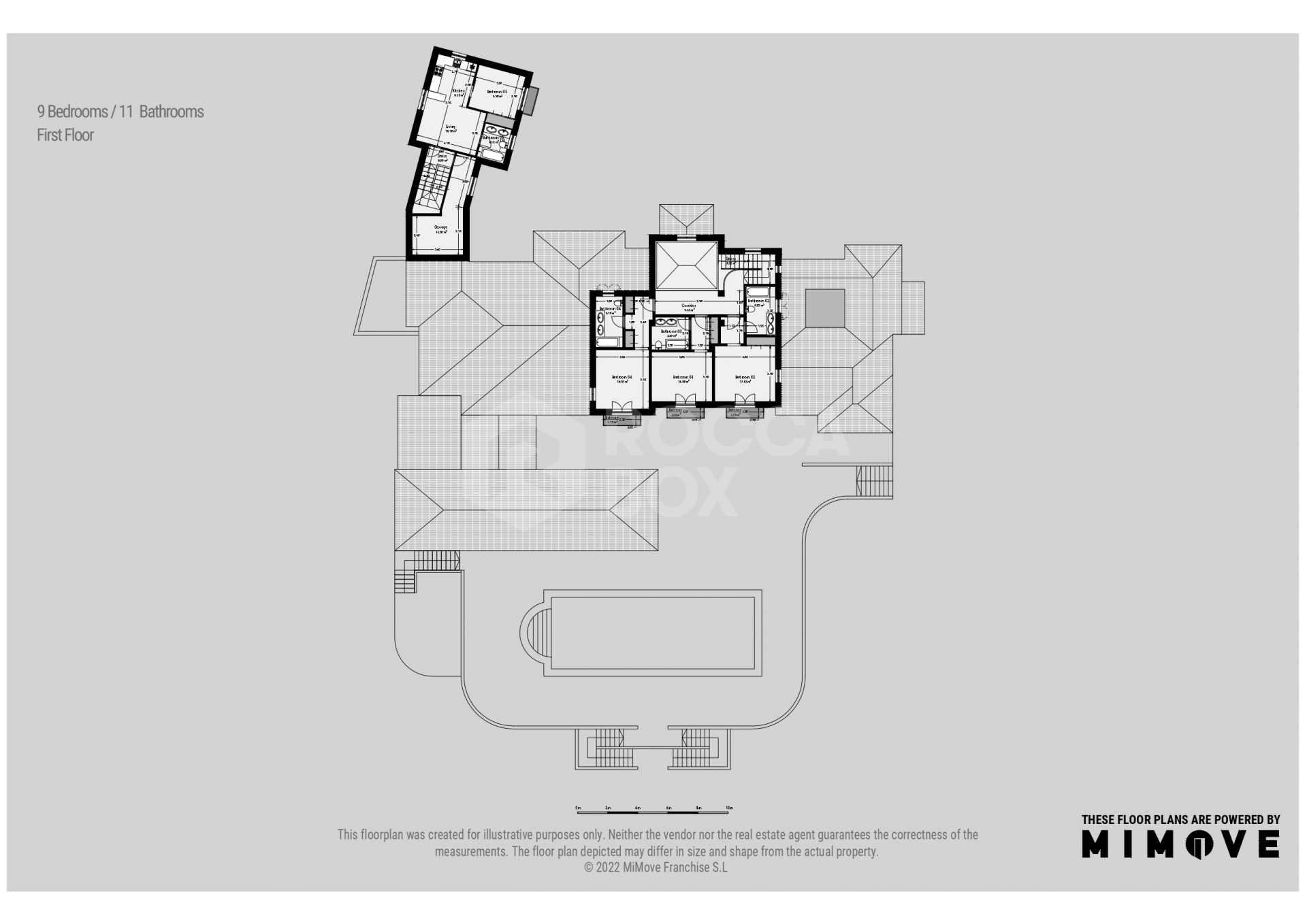 Spacious 9-Bedroom Villa with Panoramic Views in Sotogrande Alto