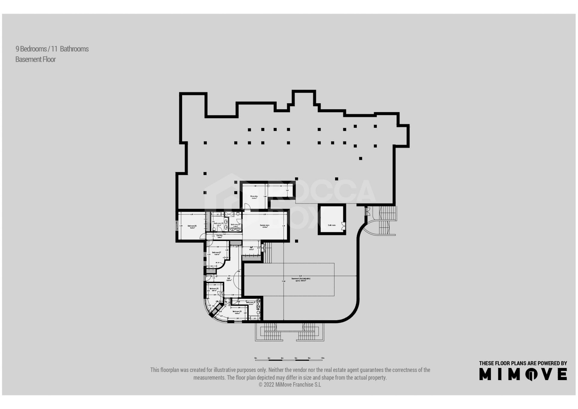 Spacious 9-Bedroom Villa with Panoramic Views in Sotogrande Alto