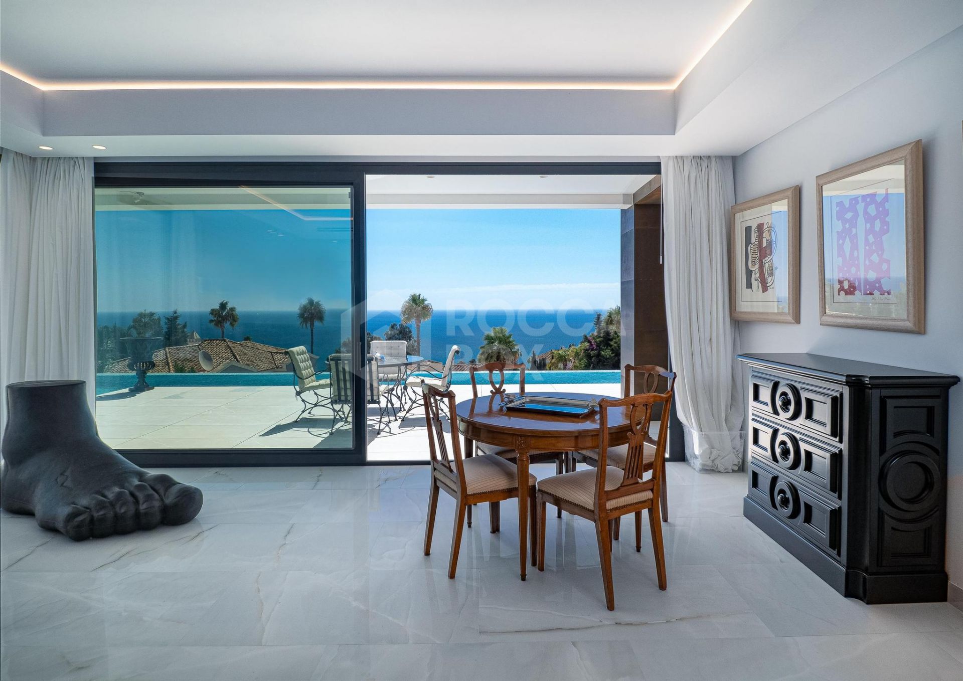 Luxury Villa with Panoramic Sea Views in La Paloma, Manilva