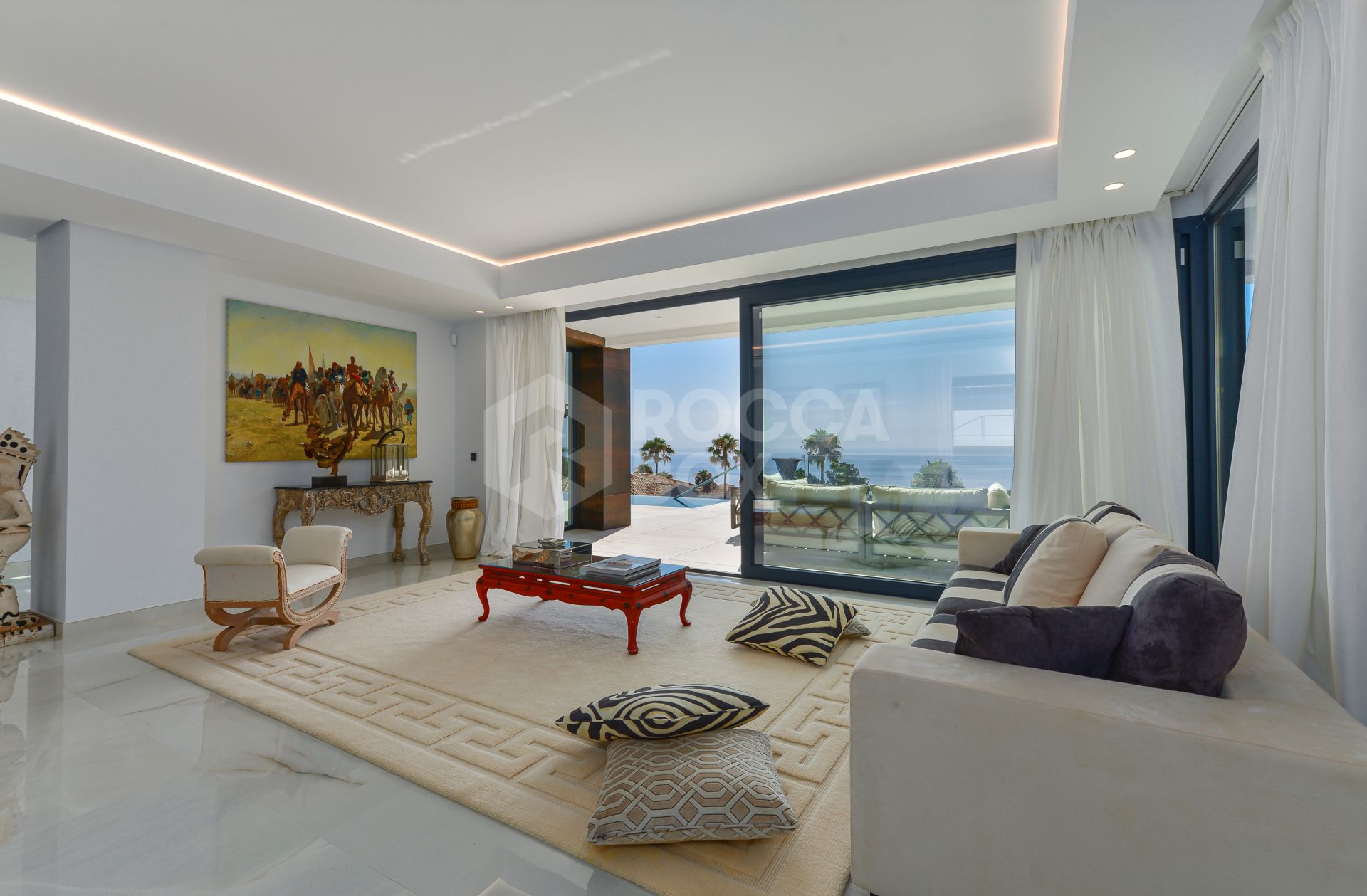 Luxury Villa with Panoramic Sea Views in La Paloma, Manilva