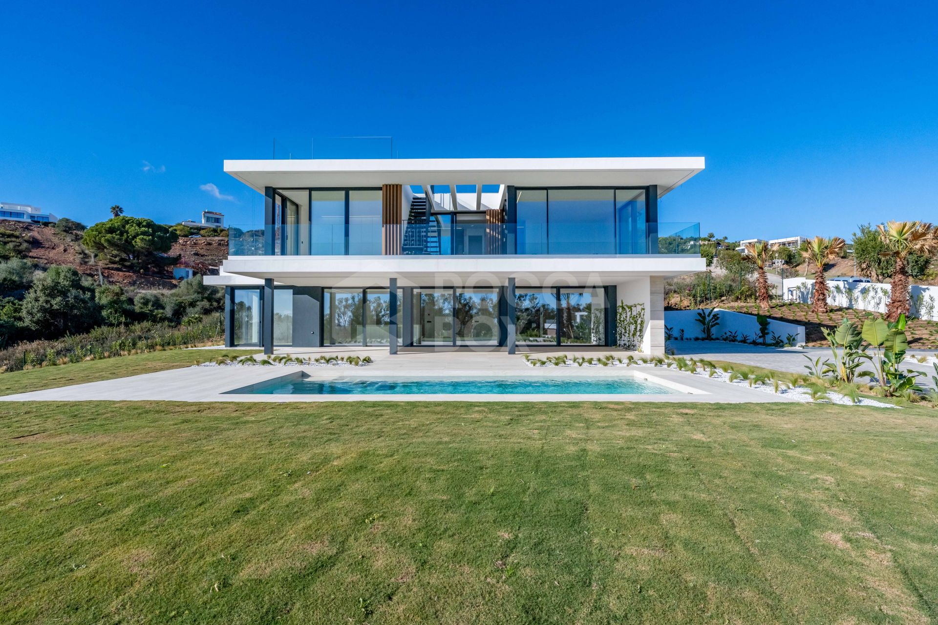 Villa Ebony by Lago Architects For Sale in La Reserva, Sotogrande