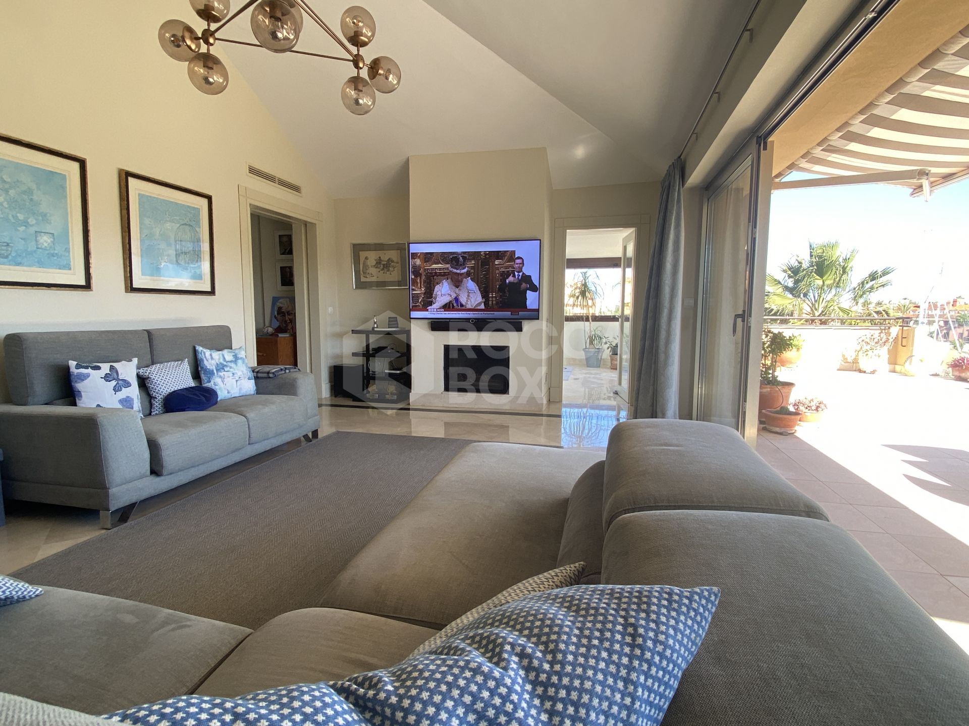 Luxury Duplex Penthouse with Stunning Marina and Sea Views