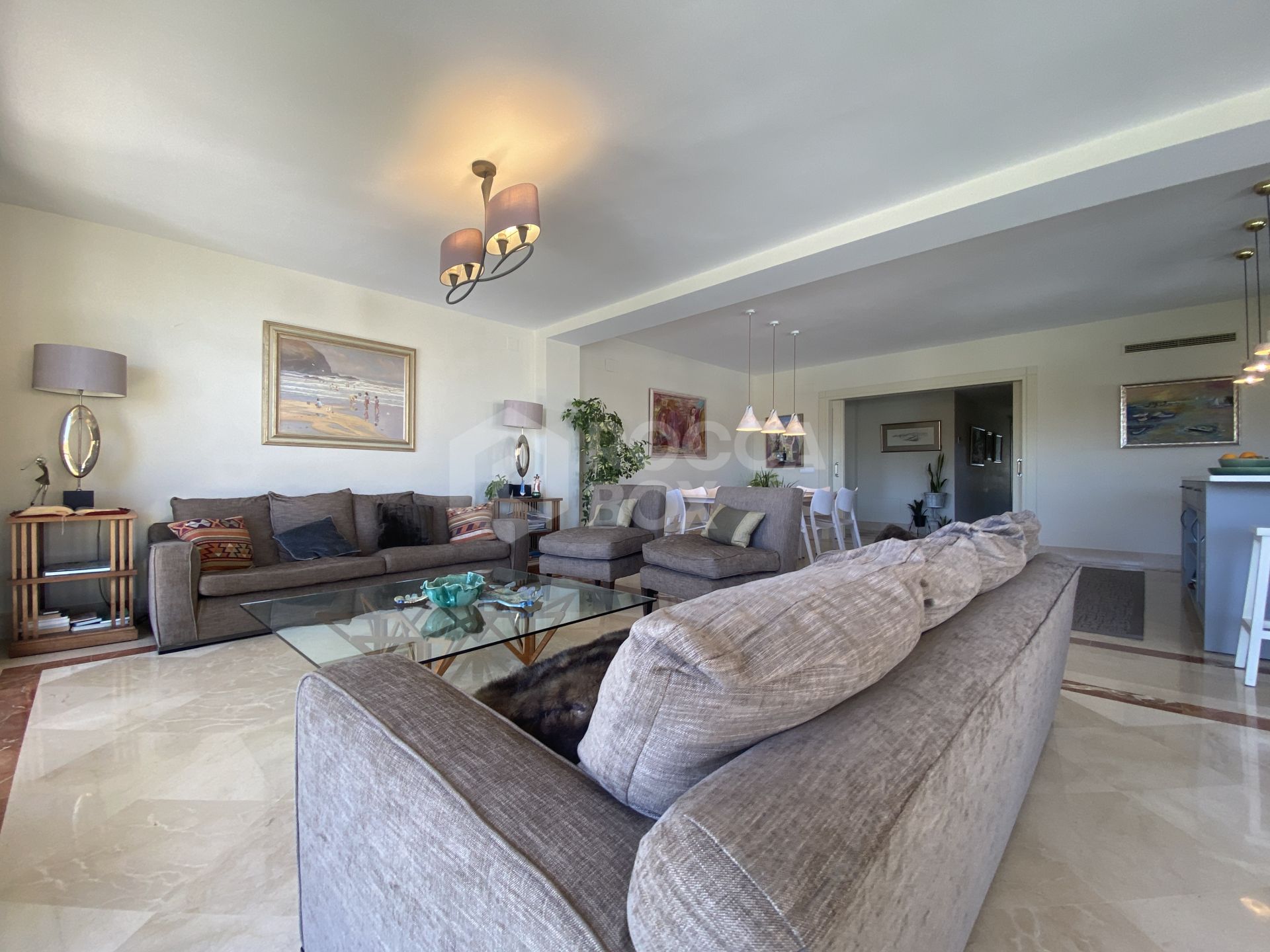 Luxury Duplex Penthouse with Stunning Marina and Sea Views