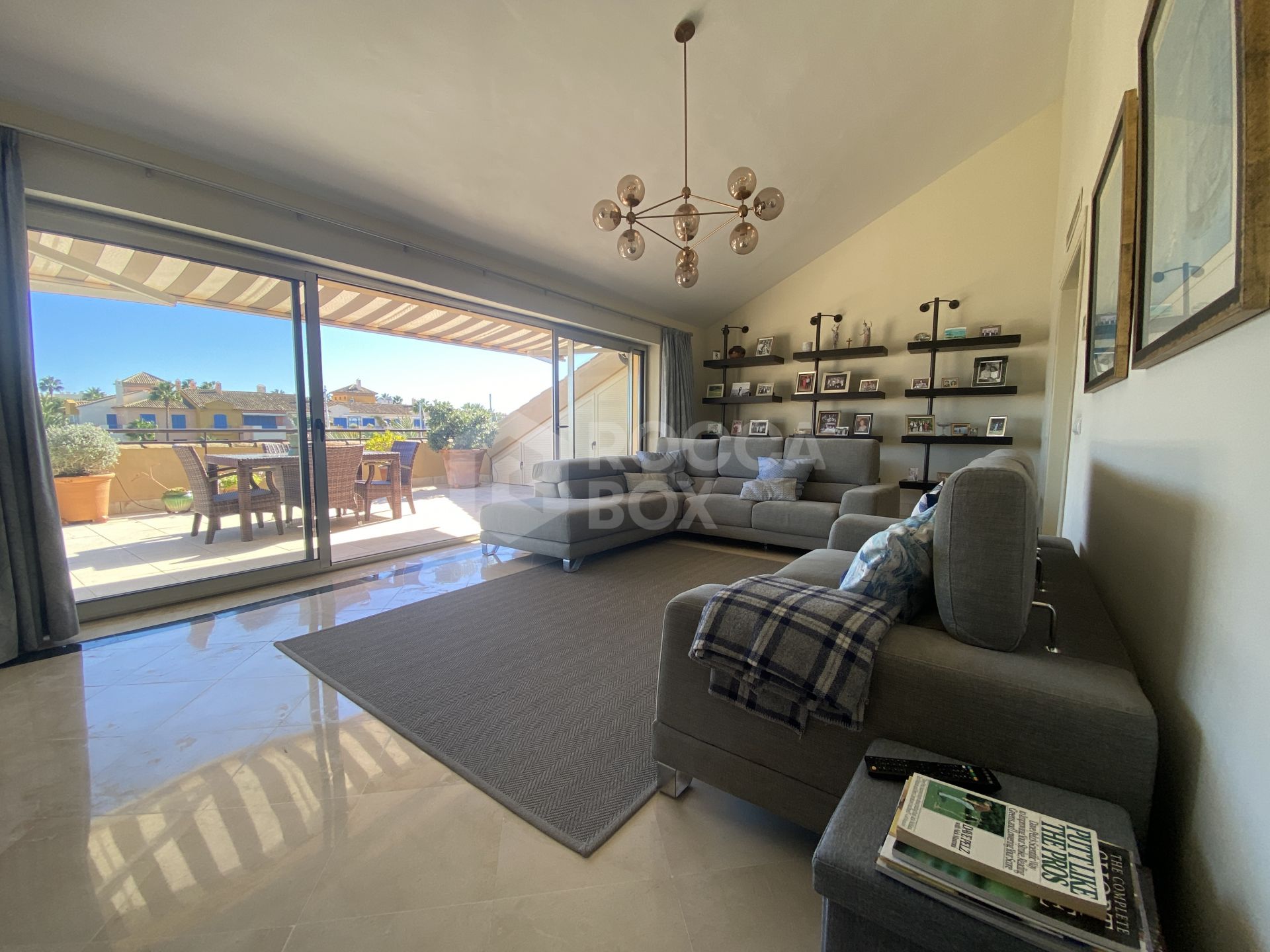 Luxury Duplex Penthouse with Stunning Marina and Sea Views