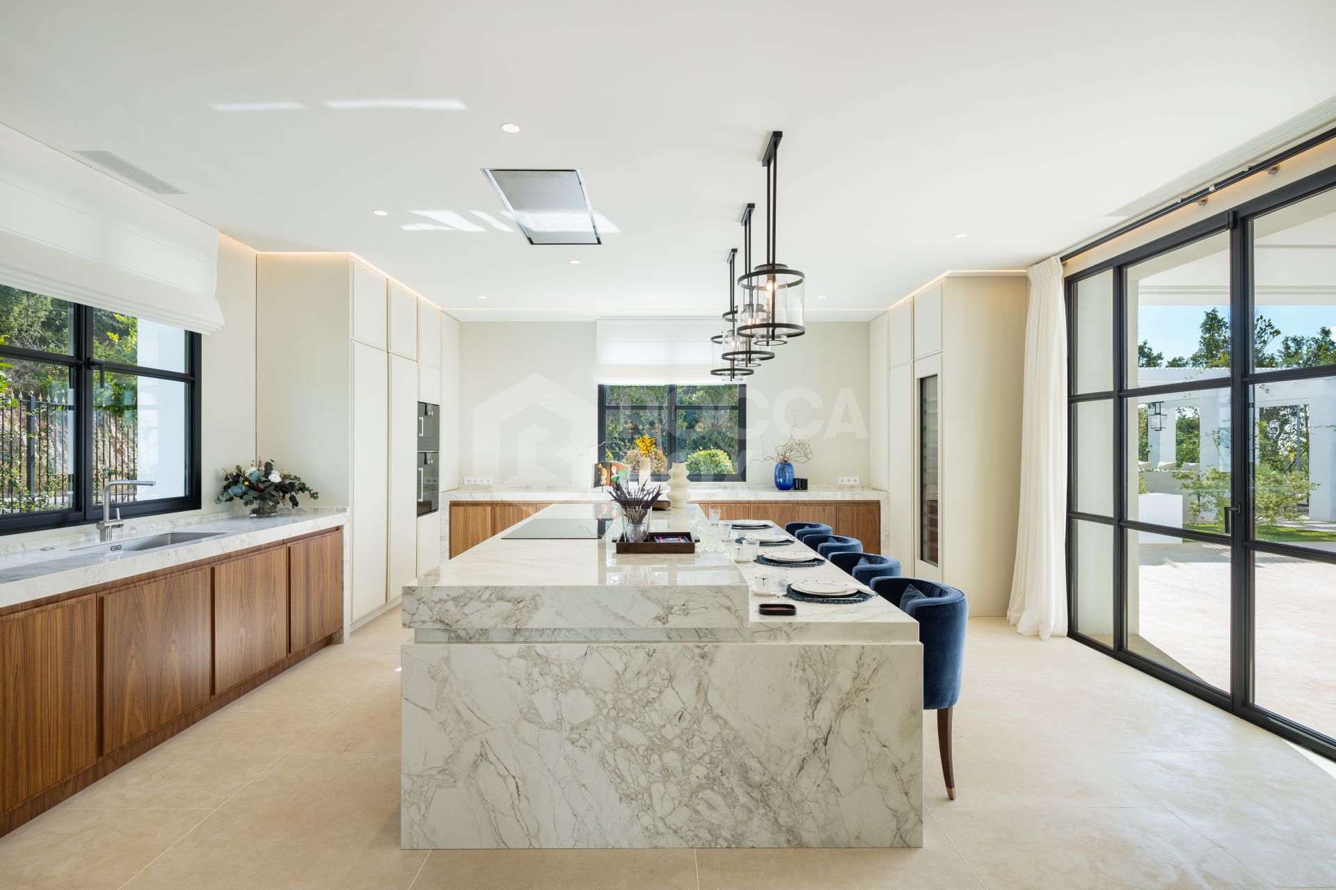 Casa Angelico in Cascada de Camoján offers timeless elegance, panoramic Mediterranean views, and luxury living in Marbella’s most exclusive enclave.