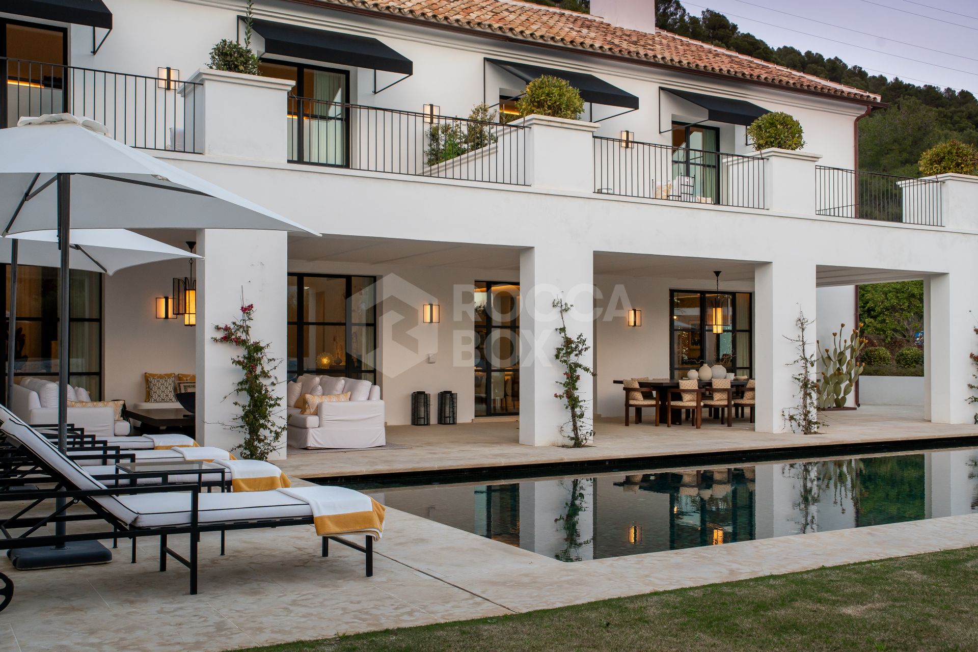 Casa Angelico in Cascada de Camoján offers timeless elegance, panoramic Mediterranean views, and luxury living in Marbella’s most exclusive enclave.