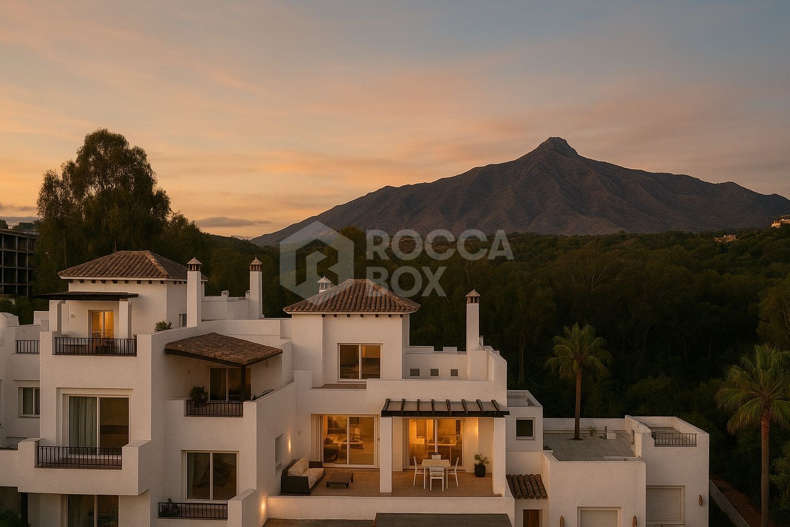 Elegant duplex penthouse in Aloha, Marbella with 3 bedrooms