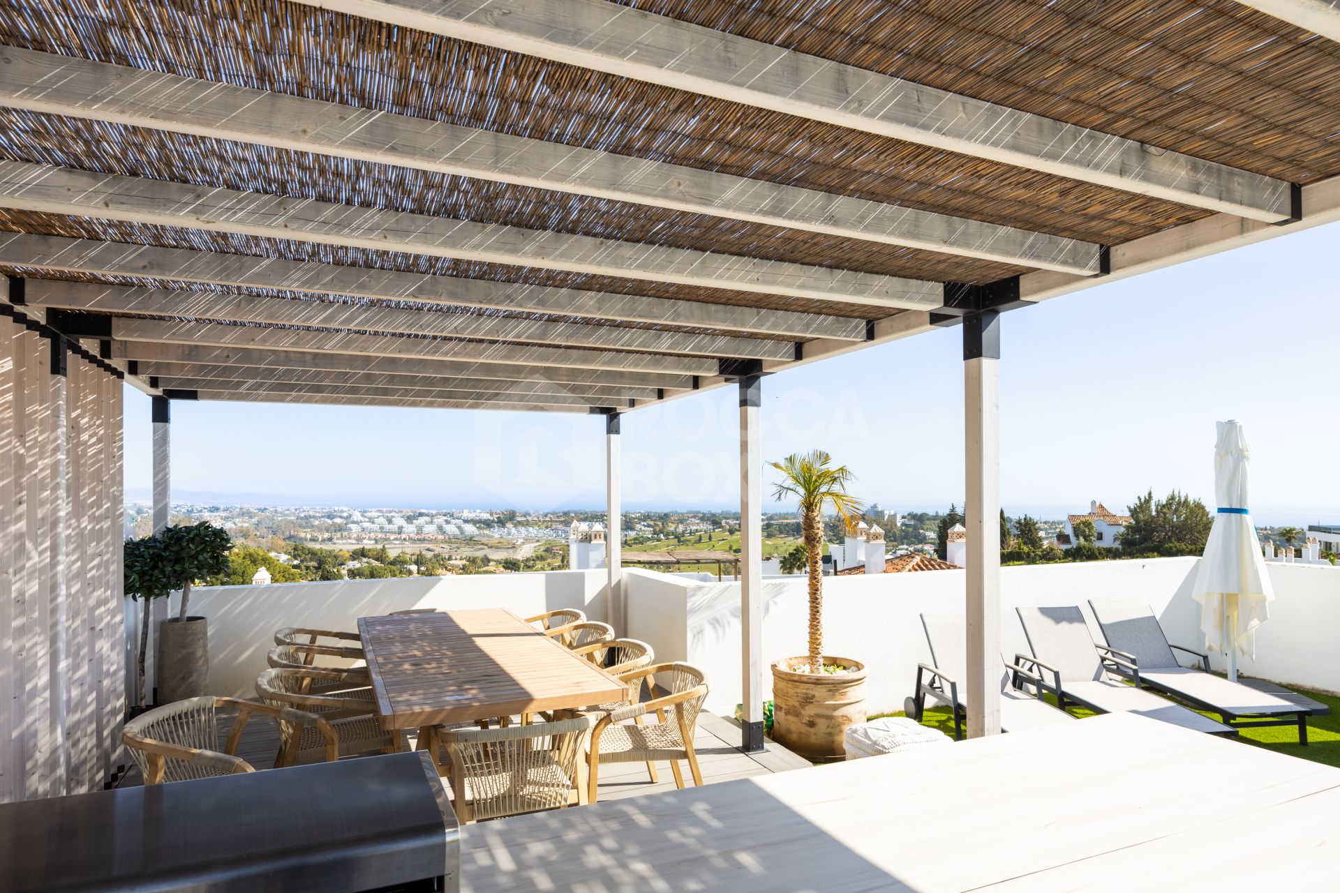 Luxury 3-Bedroom Penthouse with Panoramic Sea Views in El Paraiso