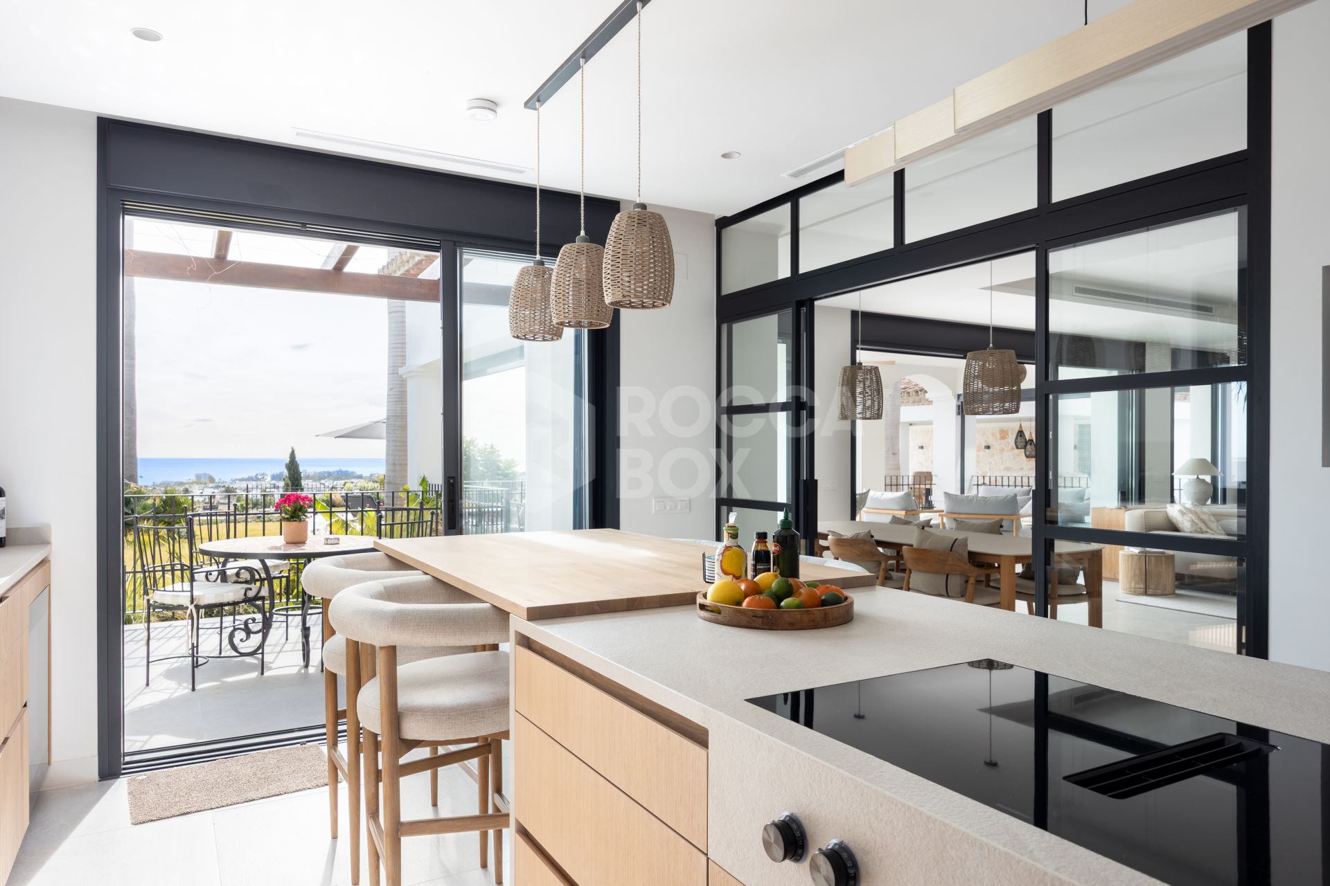 Exquisite Modern Andalusian Masterpiece with Panoramic Sea Views – Los Flamingos, Benahavís