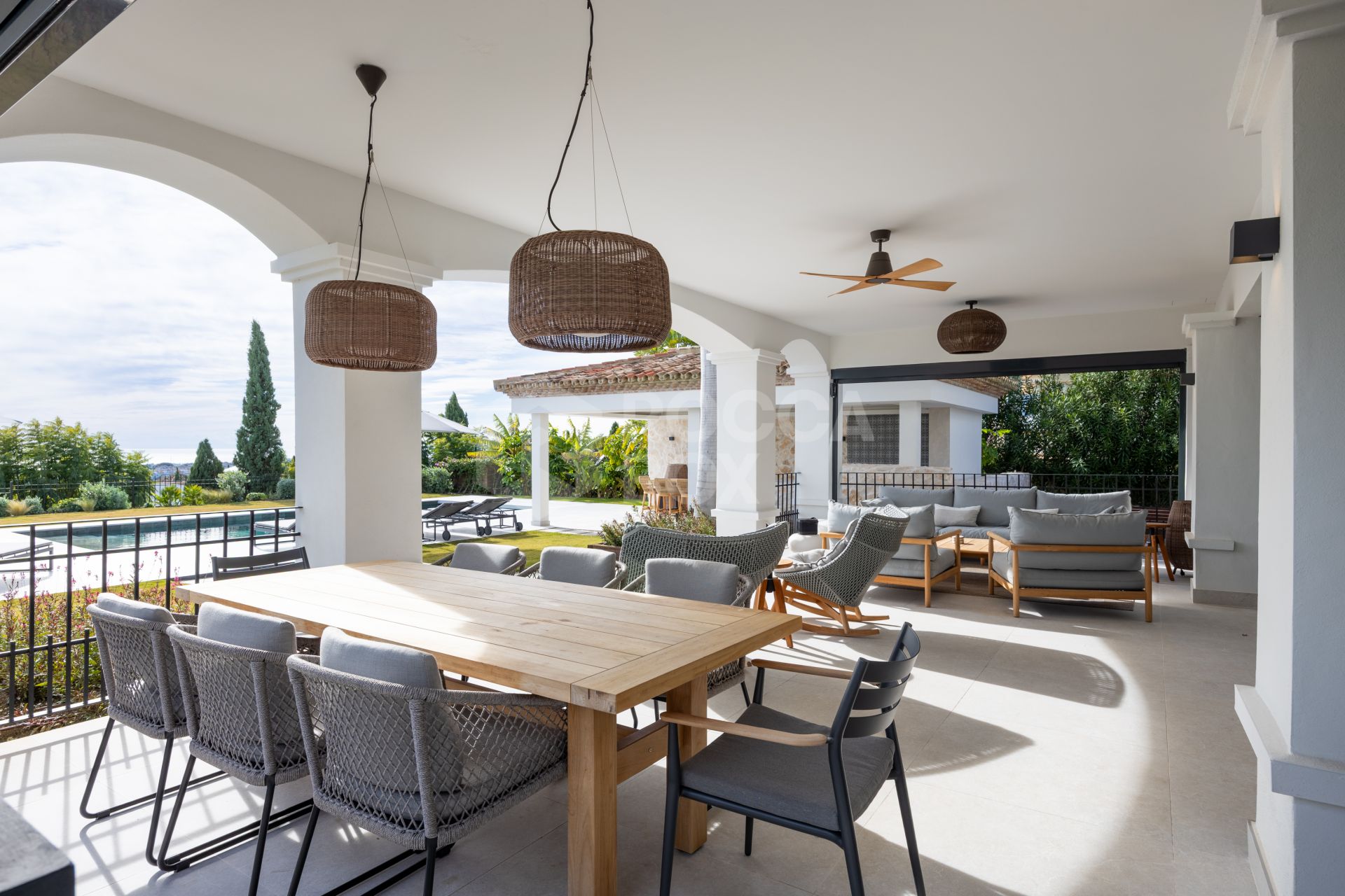 Exquisite Modern Andalusian Masterpiece with Panoramic Sea Views – Los Flamingos, Benahavís