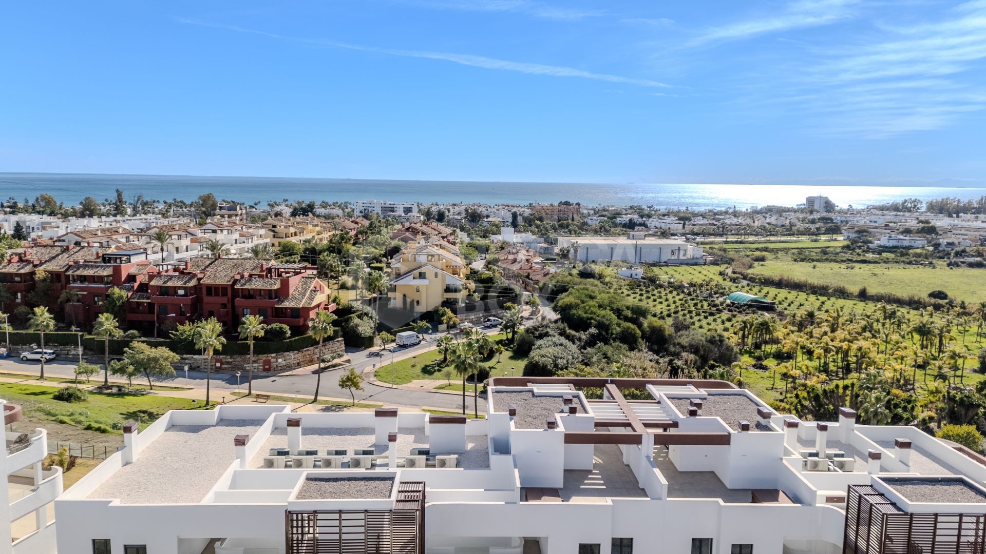 Contemporary Corner Ground Floor Apartment in Cancelada, Estepona East