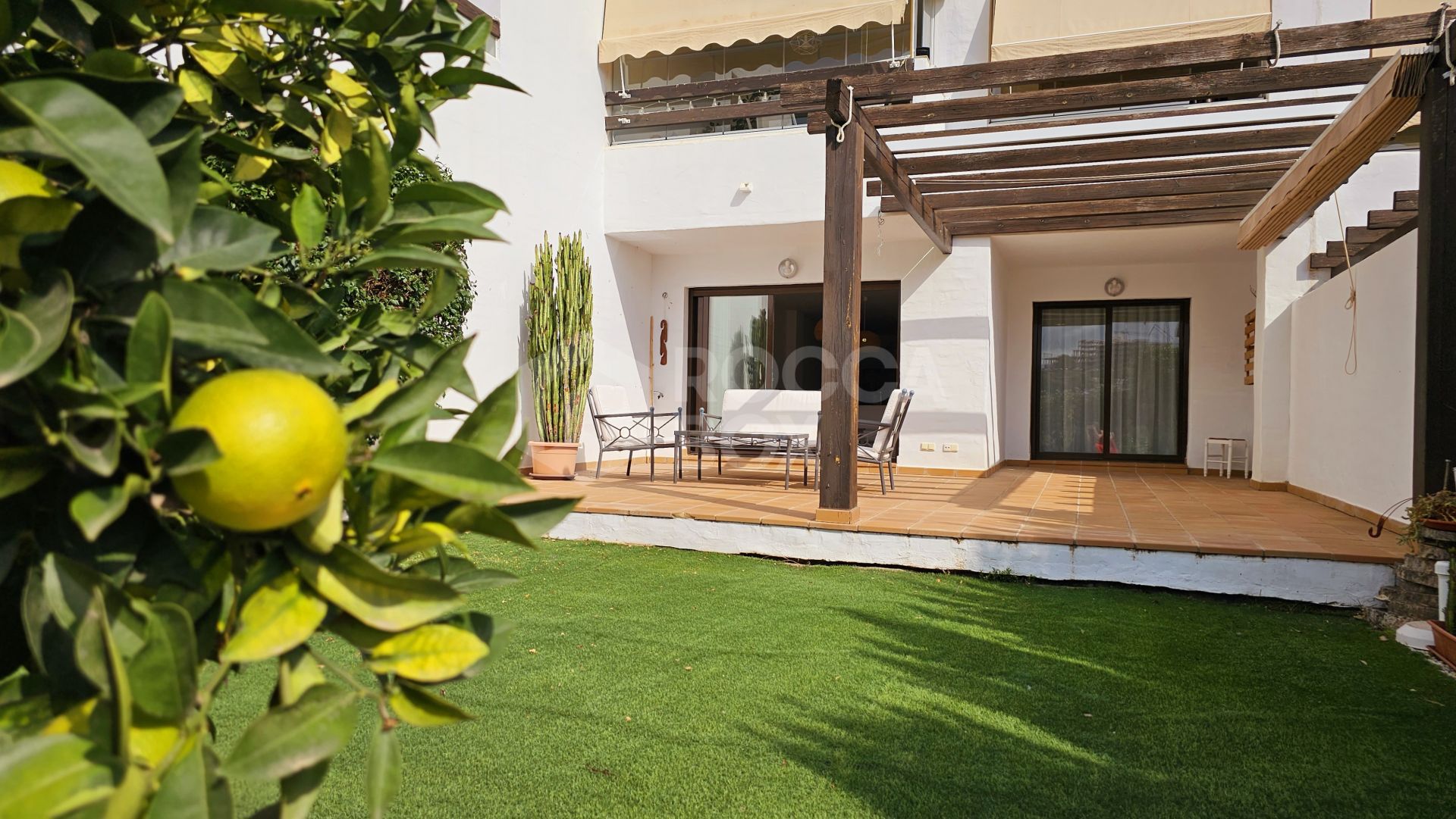 2 bedroom ground floor apartment with private garden for sale in Casares Green