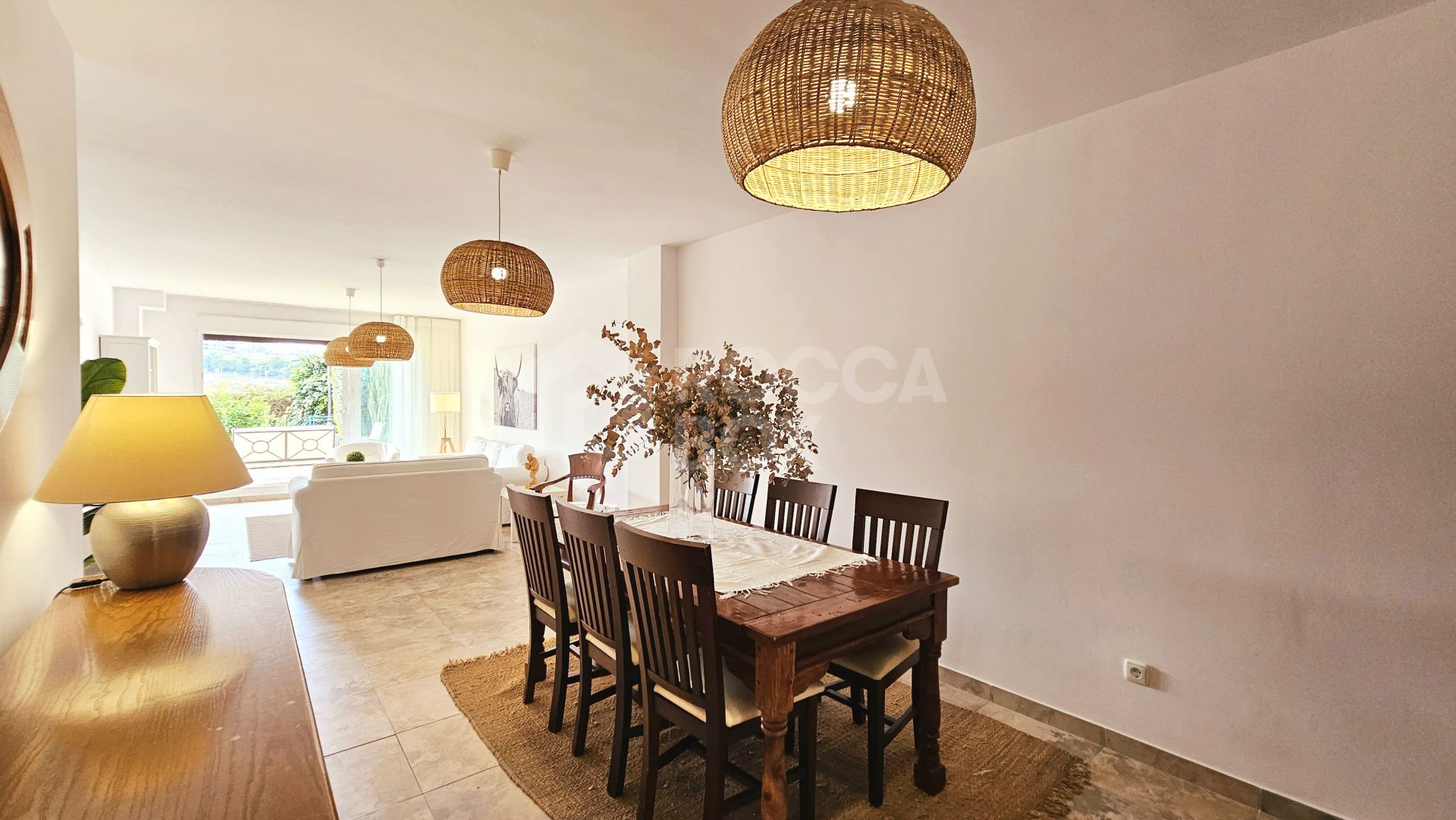 2 bedroom ground floor apartment with private garden for sale in Casares Green