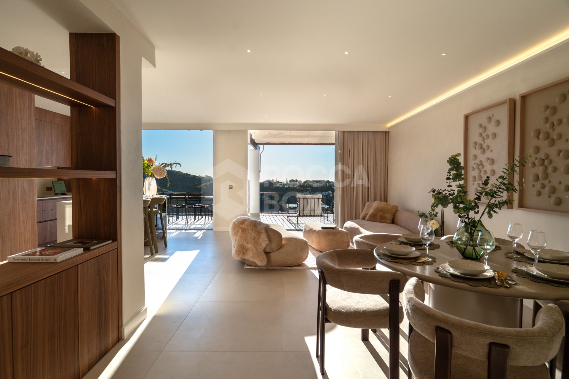 Stunning Duplex Penthouse with Panoramic Sea Views and private plunge pool in La Quinta