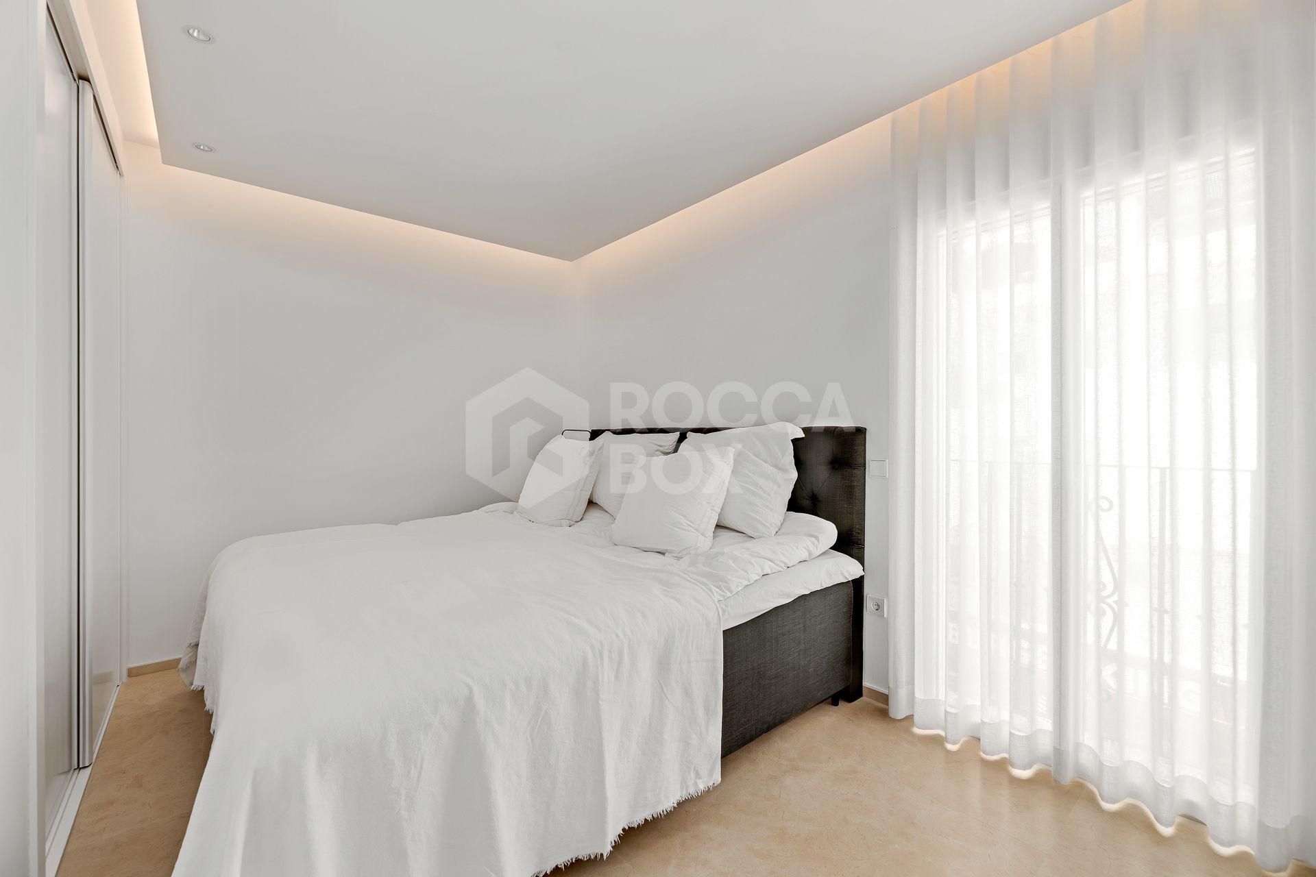 A luxurious and contemporary designed apartment located within the the famous marina of Puerto Banus