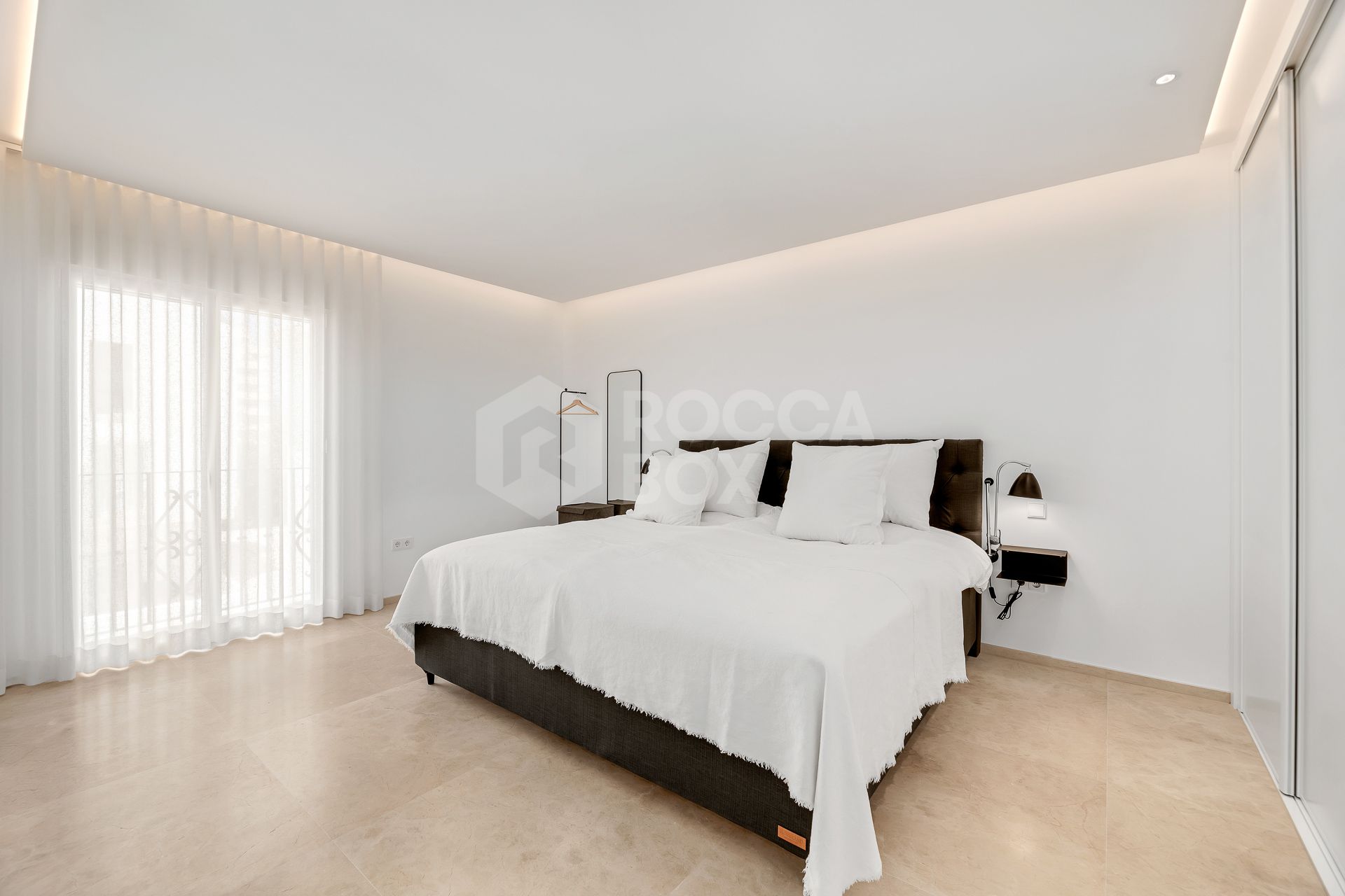 A luxurious and contemporary designed apartment located within the the famous marina of Puerto Banus