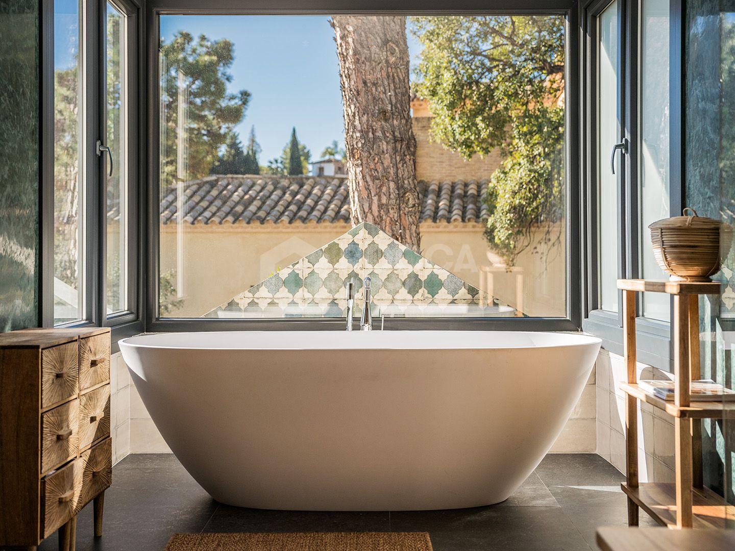 Exquisite Andalusian 4 bed luxury villa with lots of personality for sale in El Madroñal, Benahavis