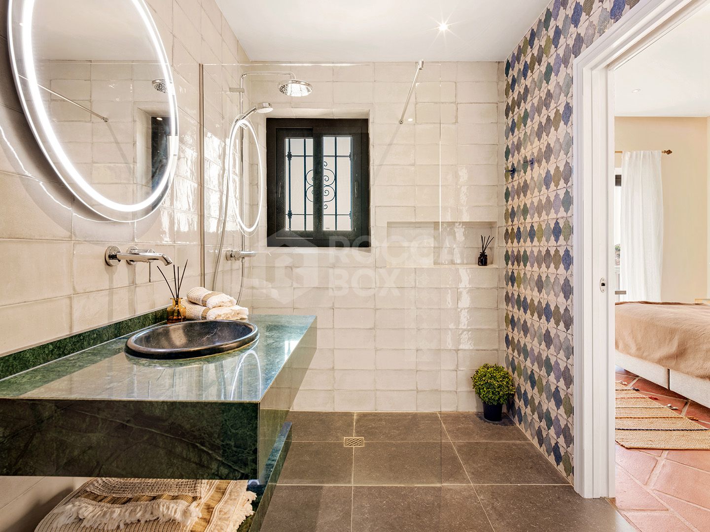 Exquisite Andalusian 4 bed luxury villa with lots of personality for sale in El Madroñal, Benahavis