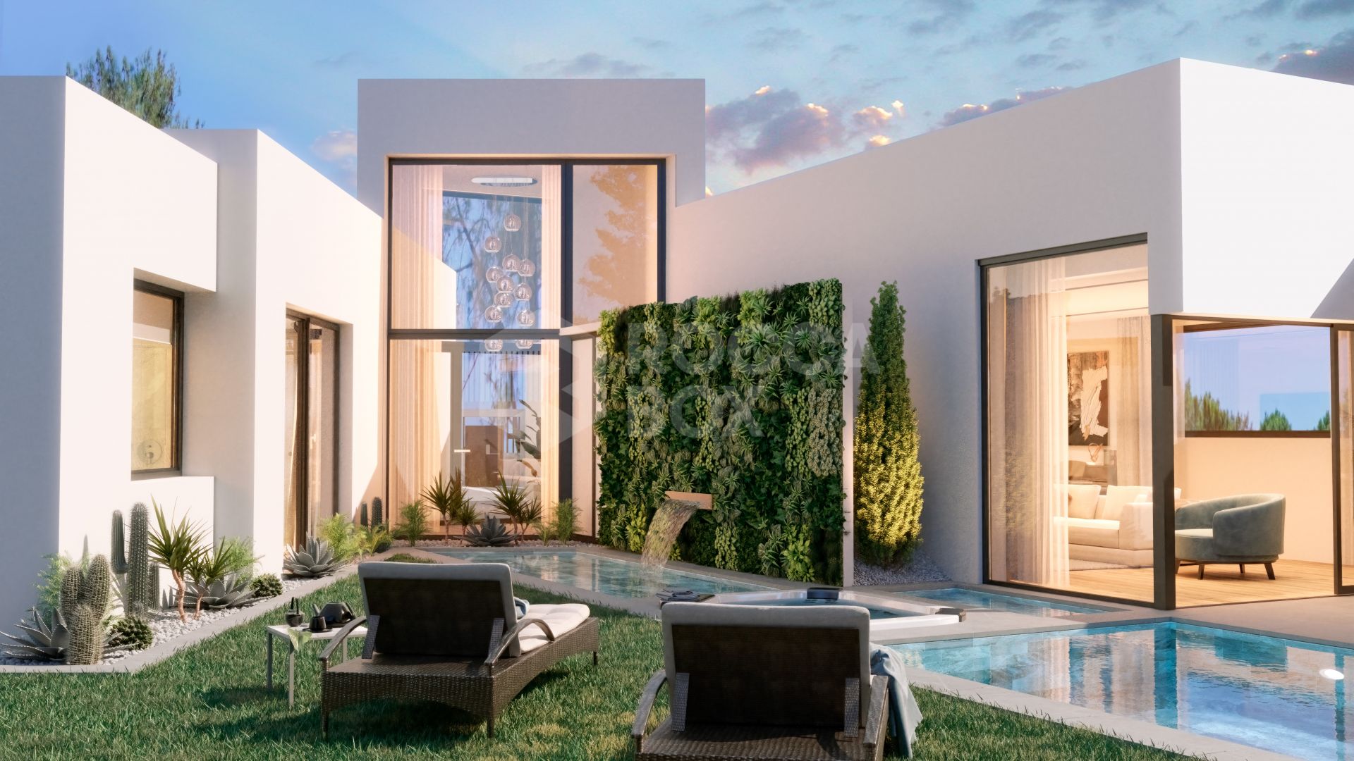 Spectacular modern villa in Marbesa