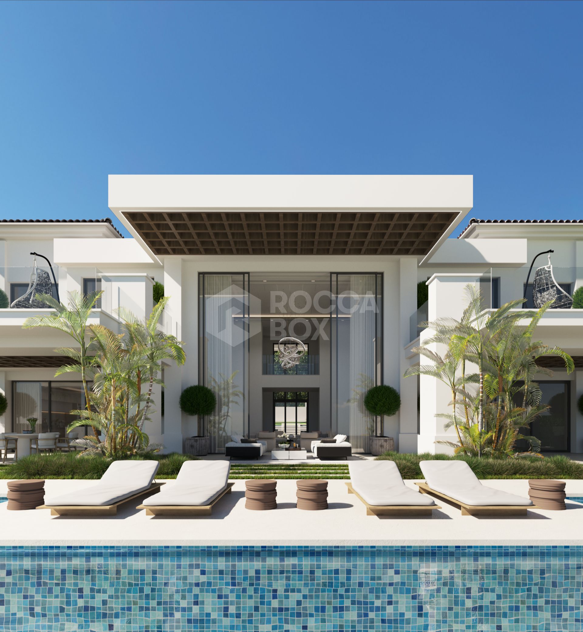 Exquisite New Frontline Golf Villa Project in Los Flamingos, Benahavis