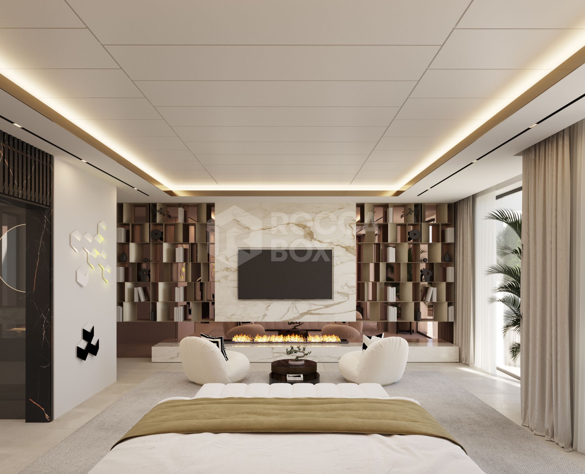 Exquisite New Frontline Golf Villa Project in Los Flamingos, Benahavis