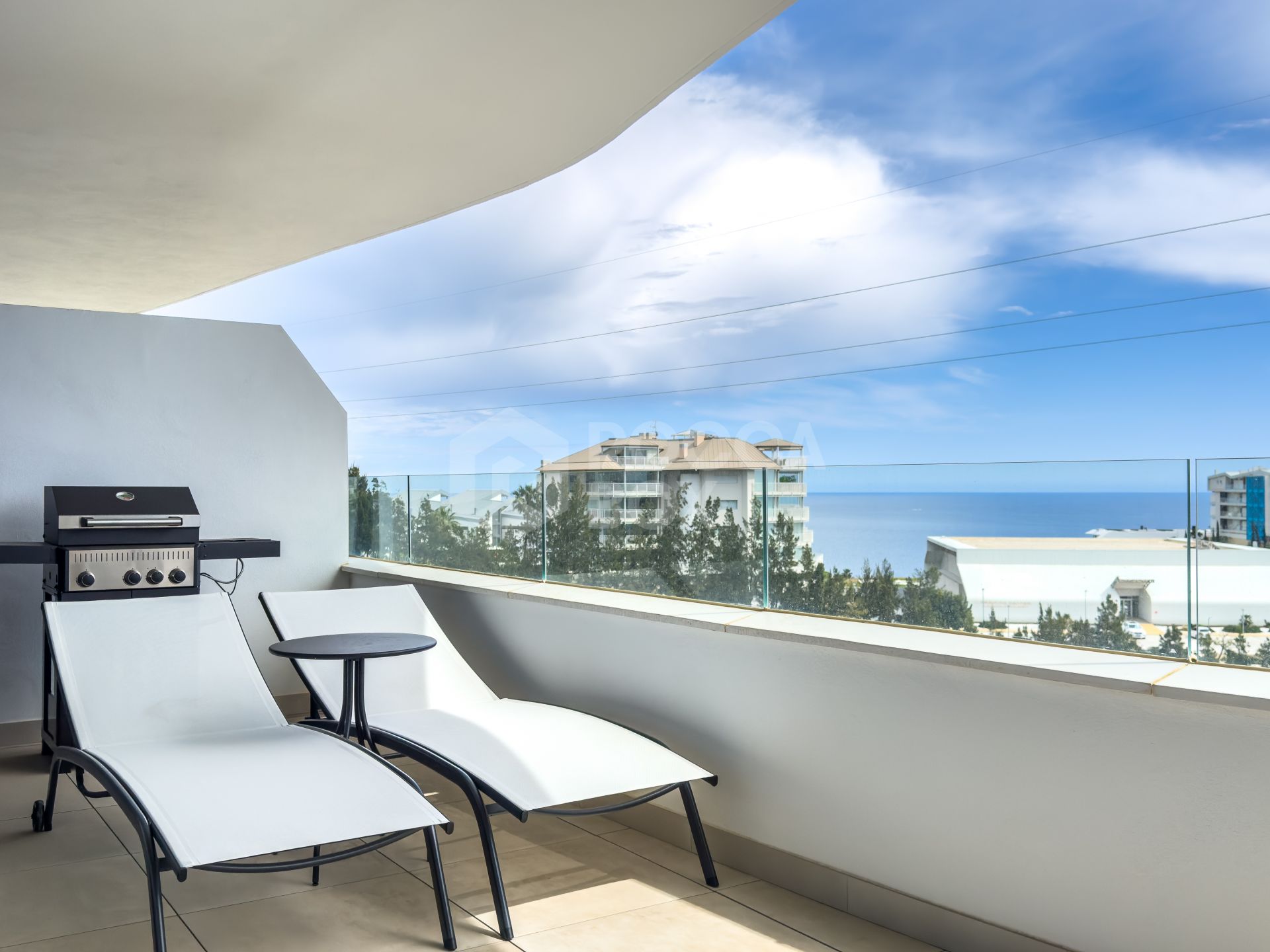 Great New Sea View Apartment in EL Higueron with TL