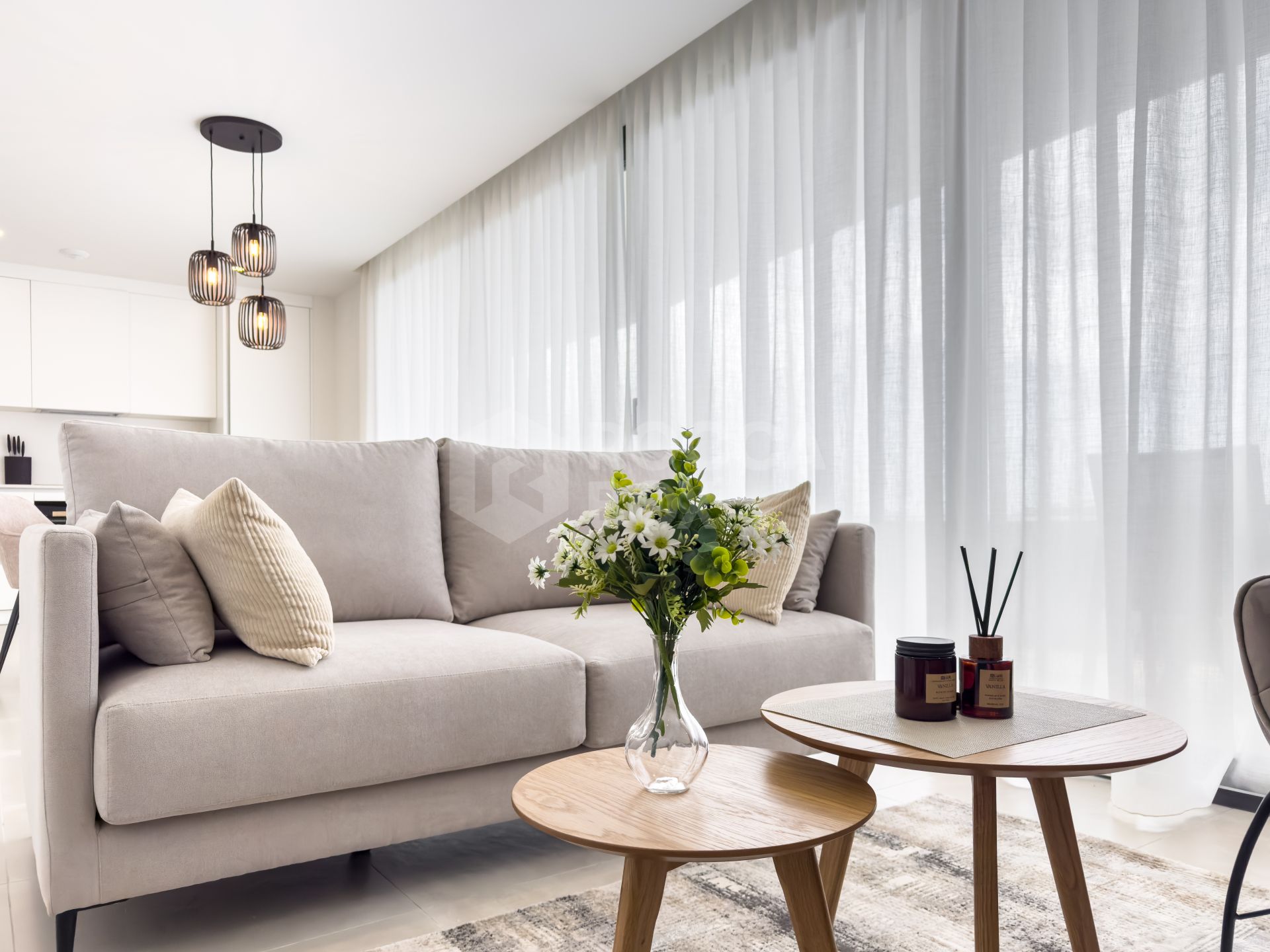 Great New Sea View Apartment in EL Higueron with TL