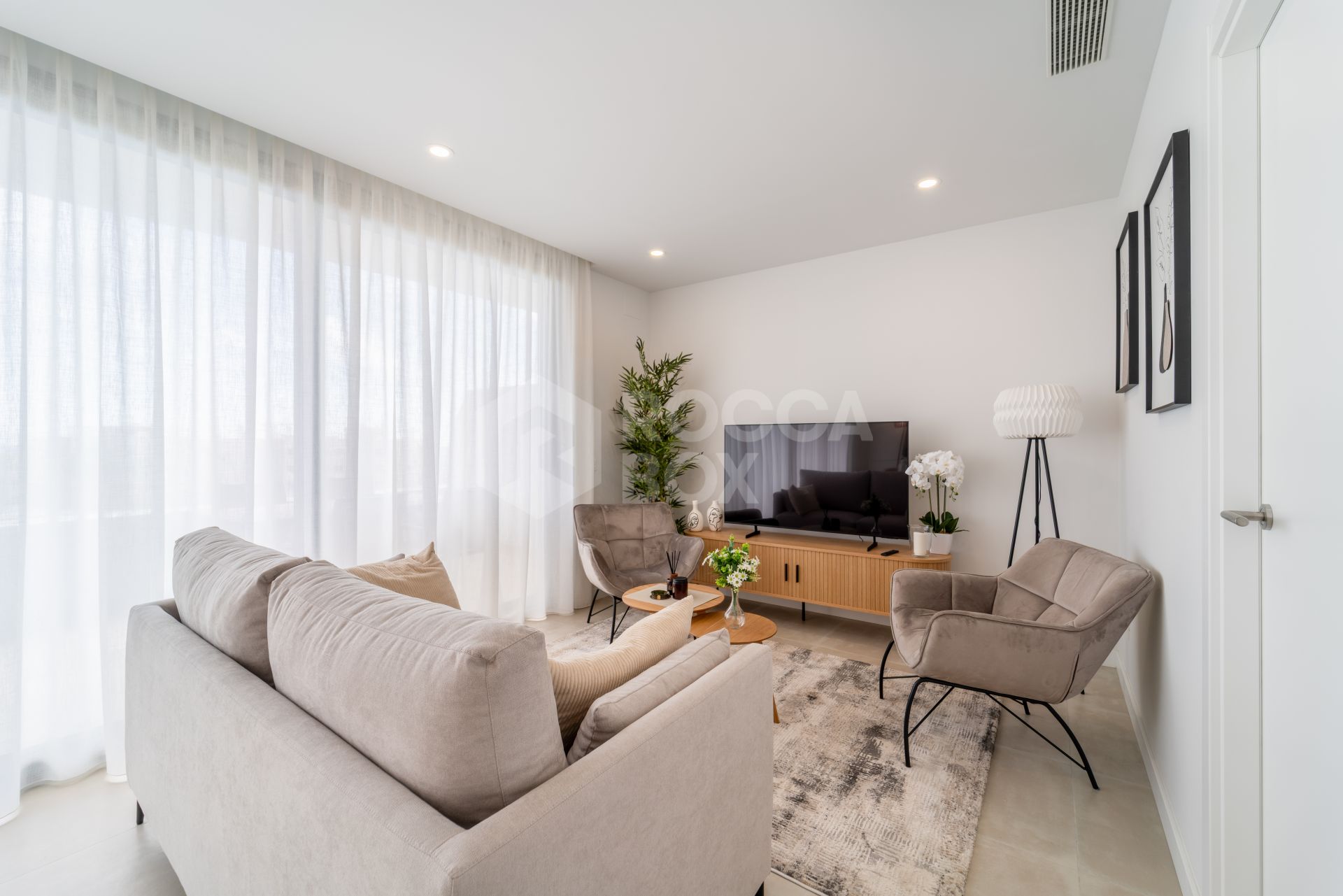 Great New Sea View Apartment in EL Higueron with TL