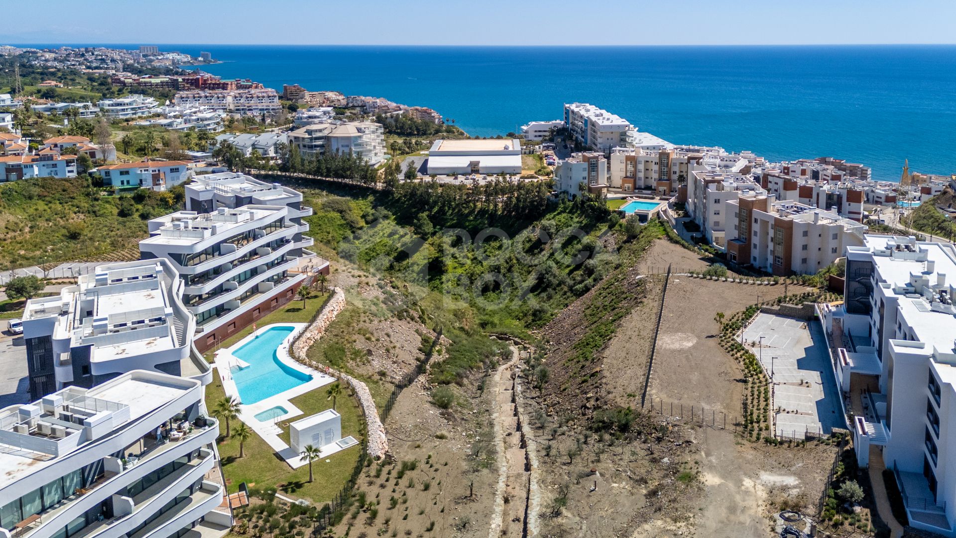 Great New Sea View Apartment in EL Higueron with TL